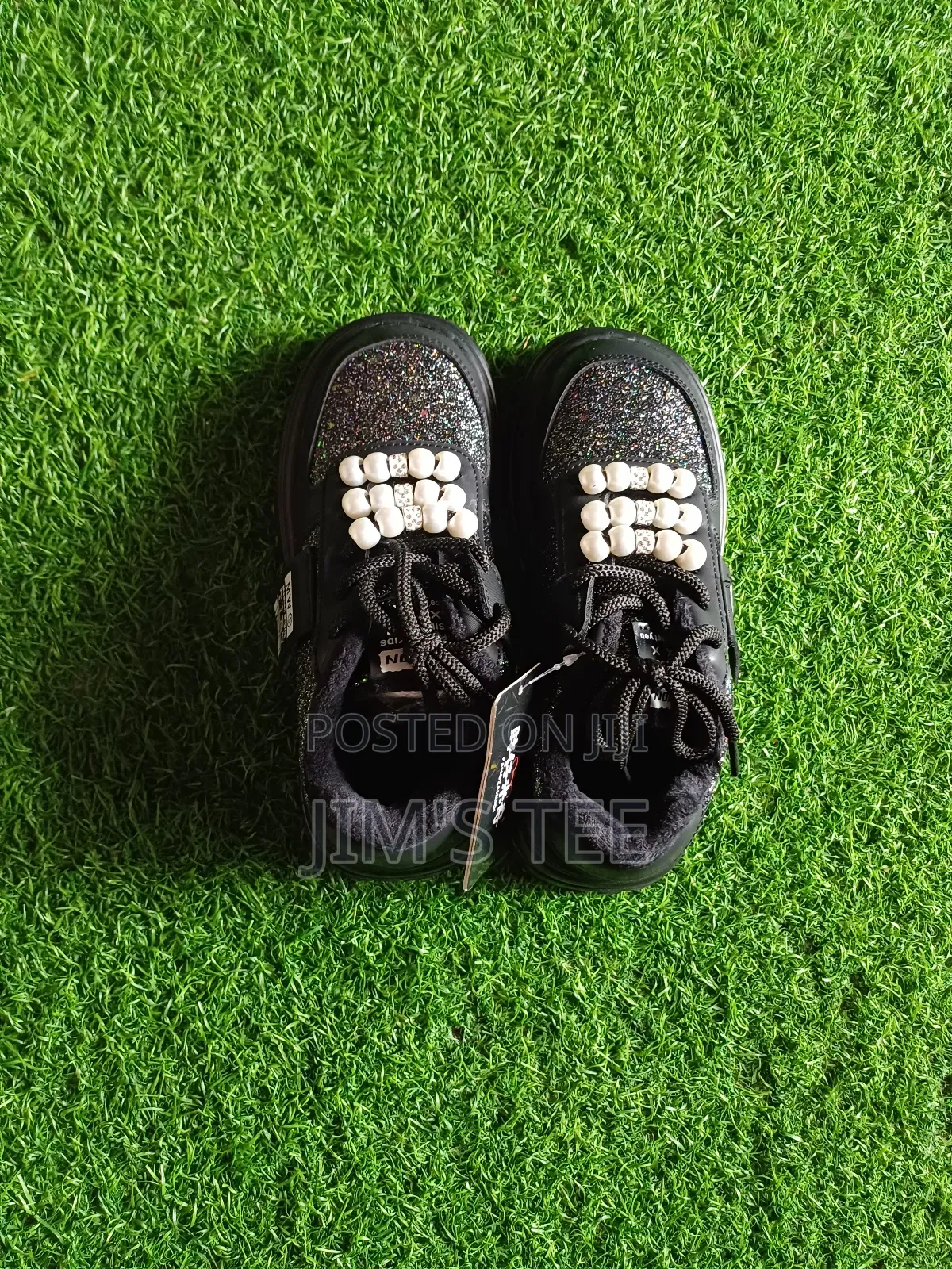 Baby Boy Black Classic Sneakers