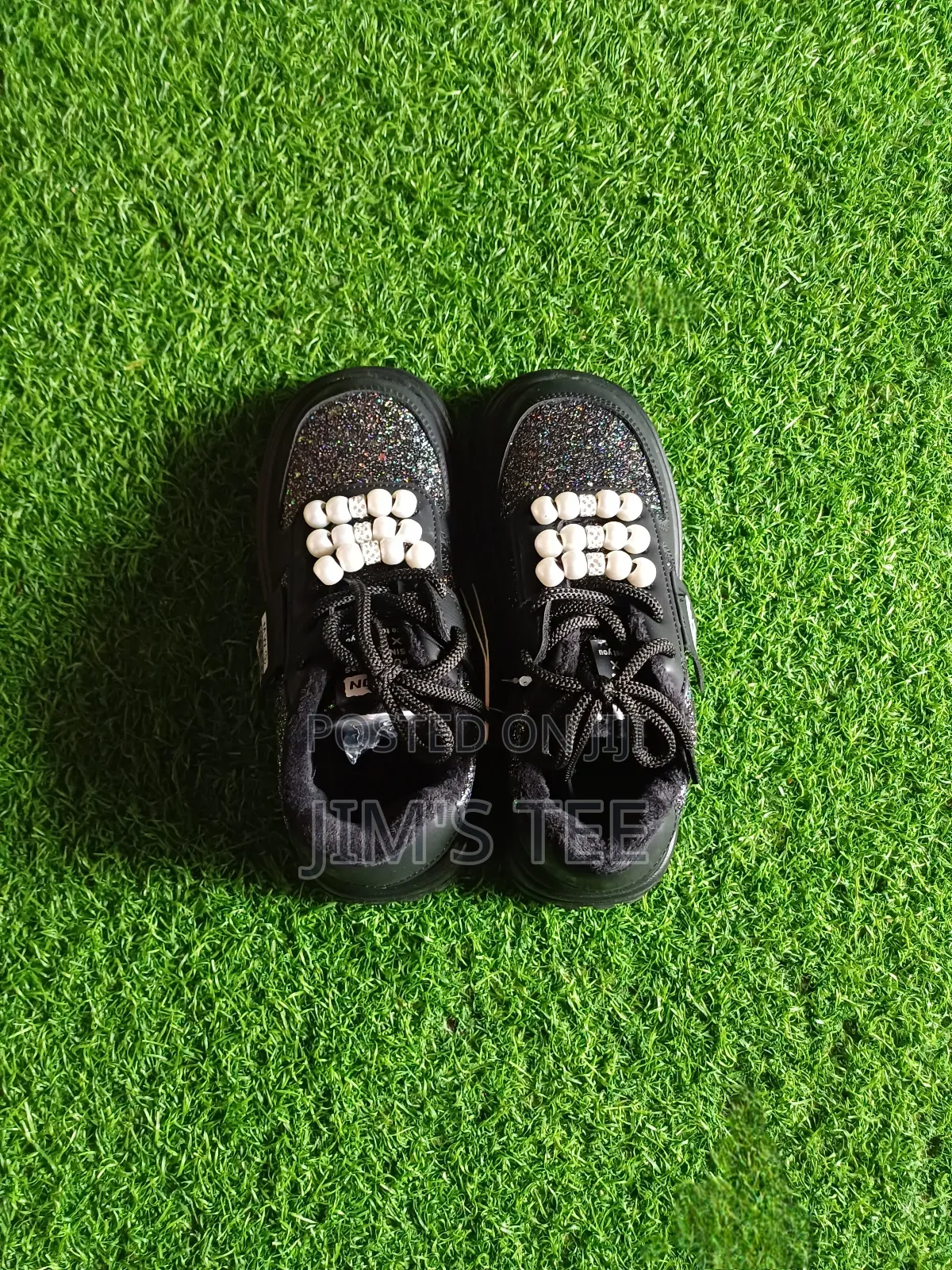 Baby Boy Black Classic Sneakers