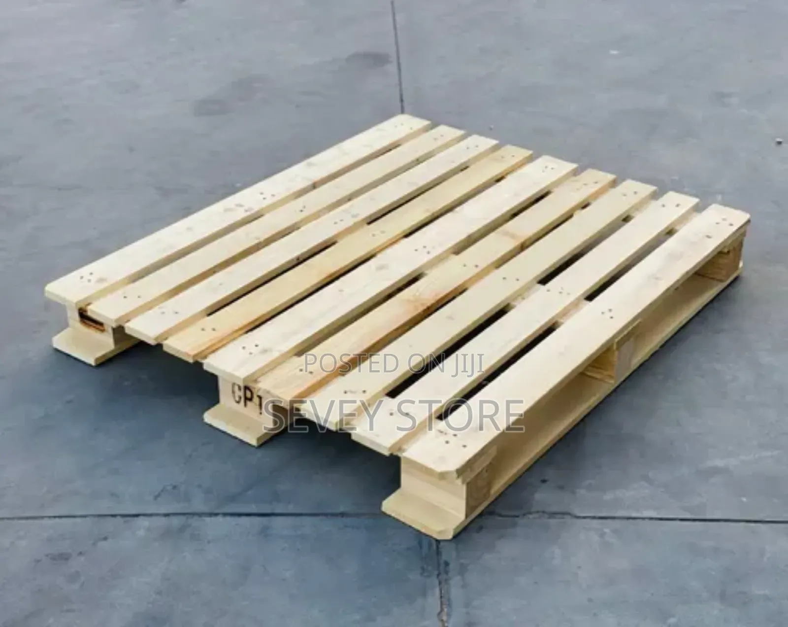 Farmers Wood Pallet For Keeping Harvest