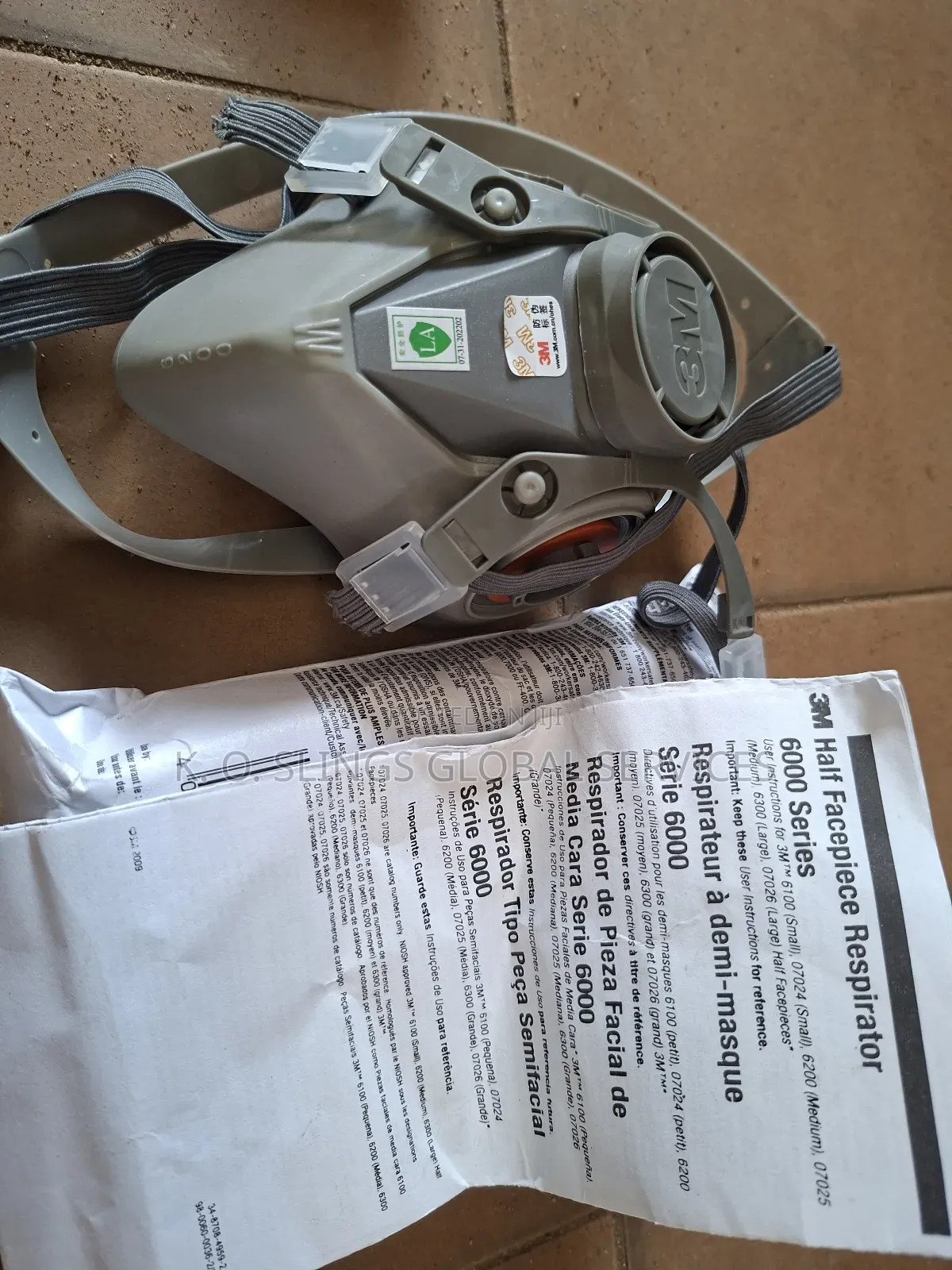 3m Half Facepiece Respirator With Cartilage