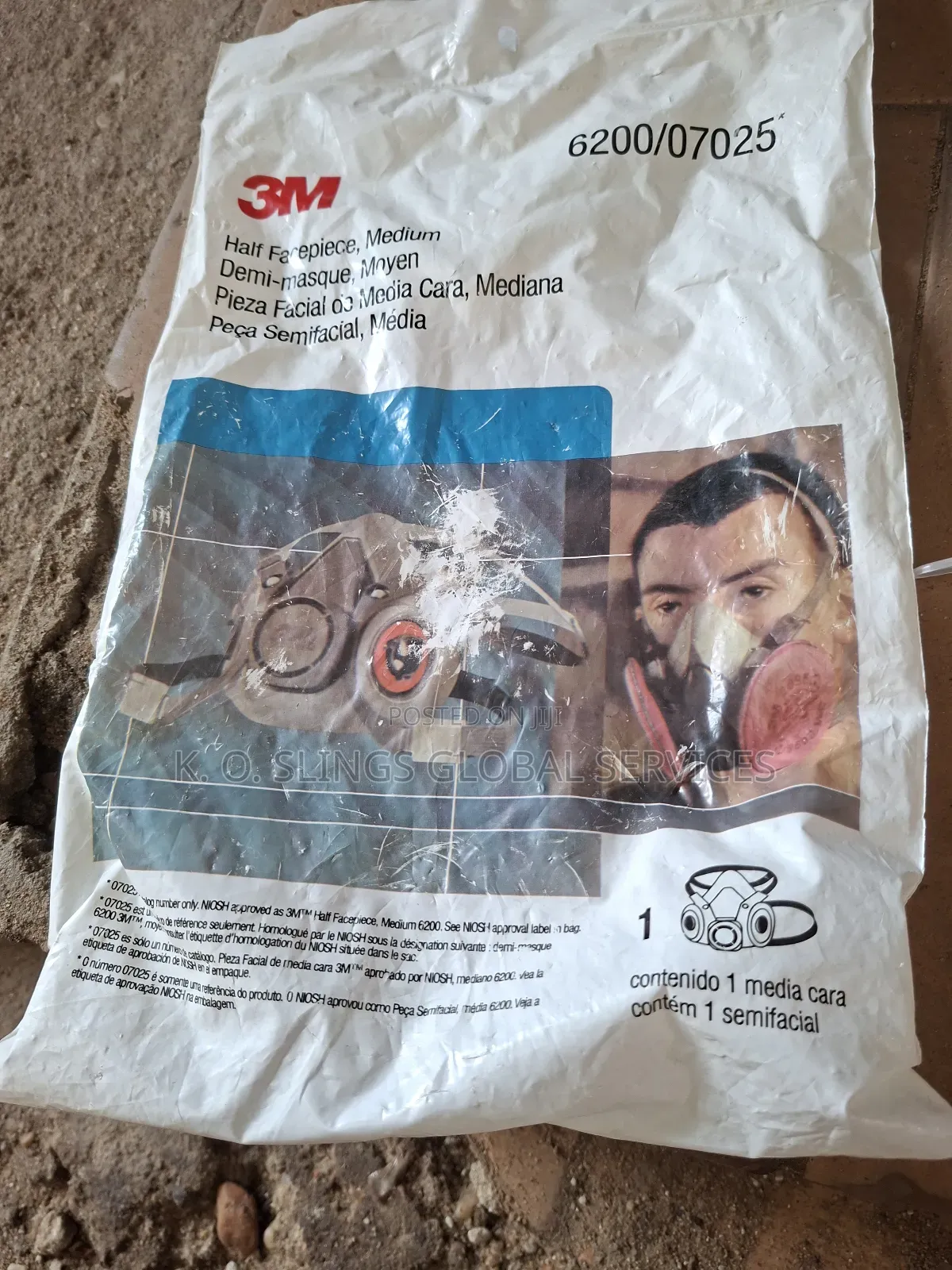 3m Half Facepiece Respirator With Cartilage