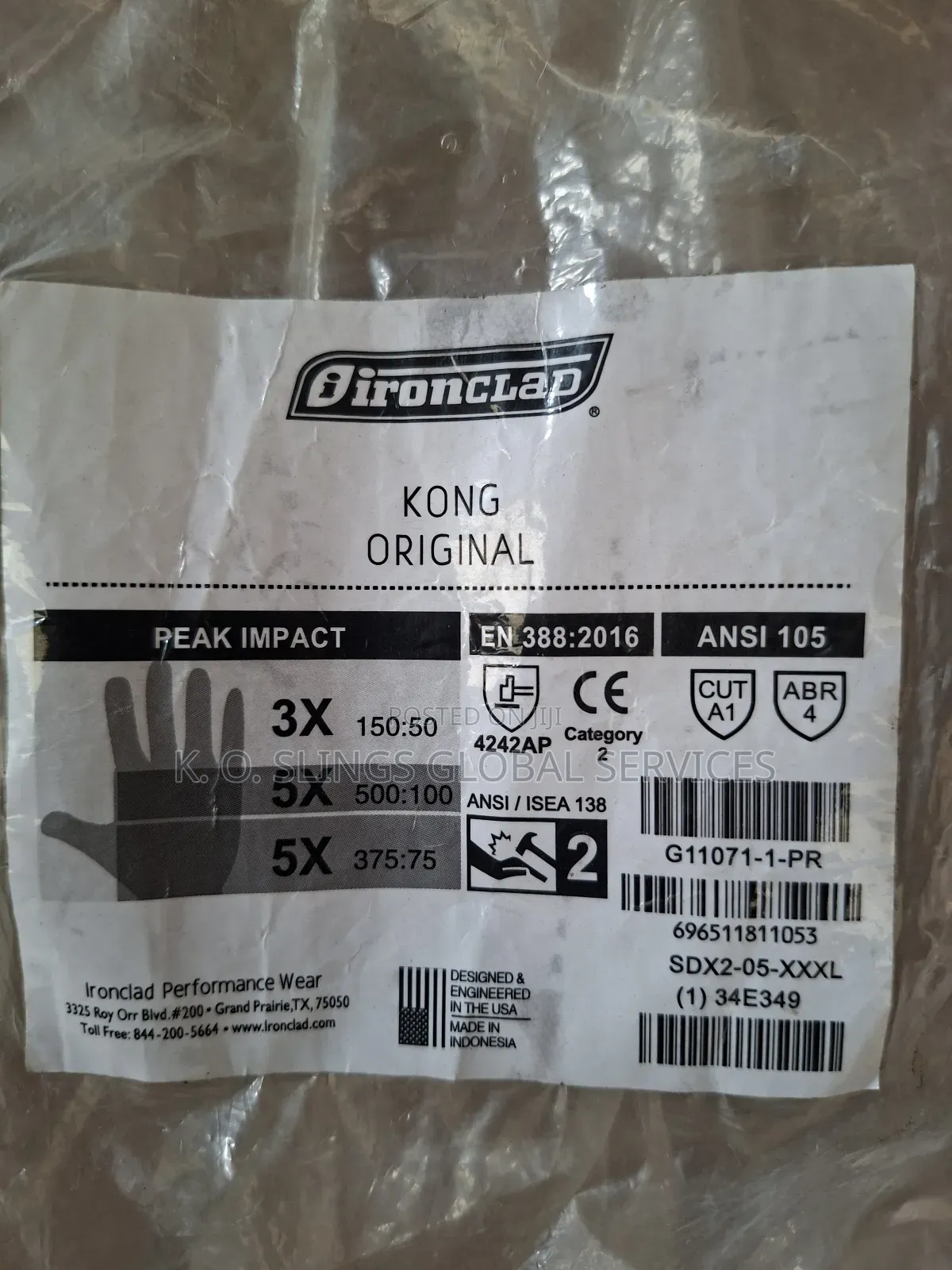 Kong Hand Gloves