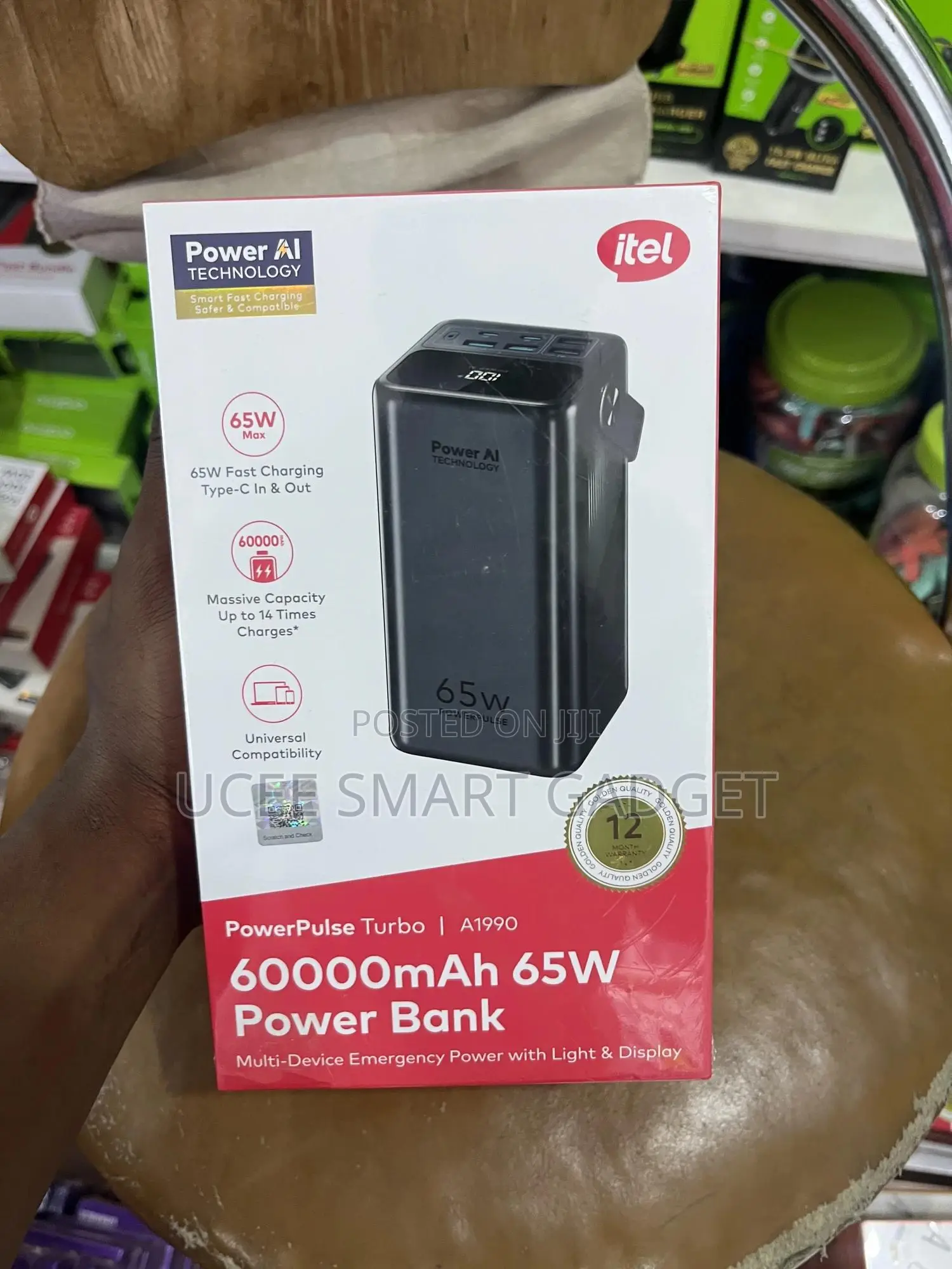 Itel Mah 65w Power Bank