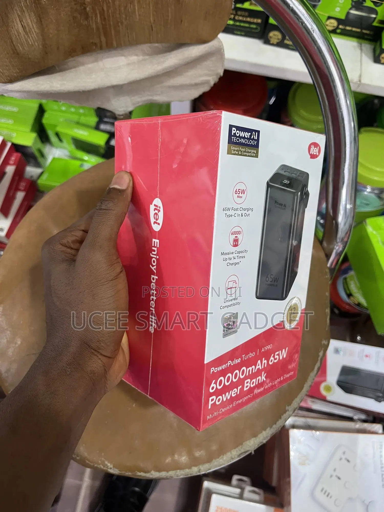 Itel Mah 65w Power Bank