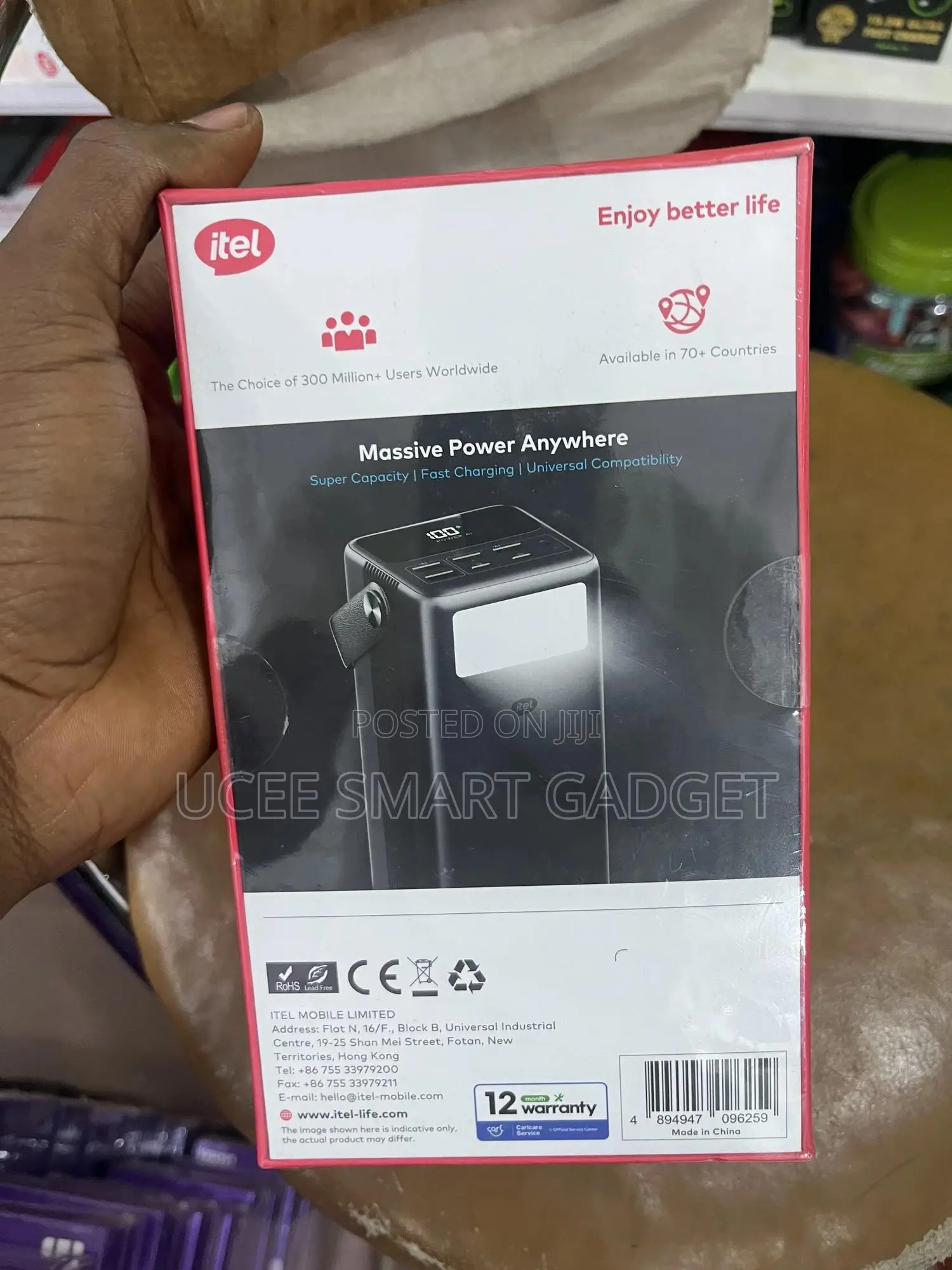 Itel Mah 65w Power Bank