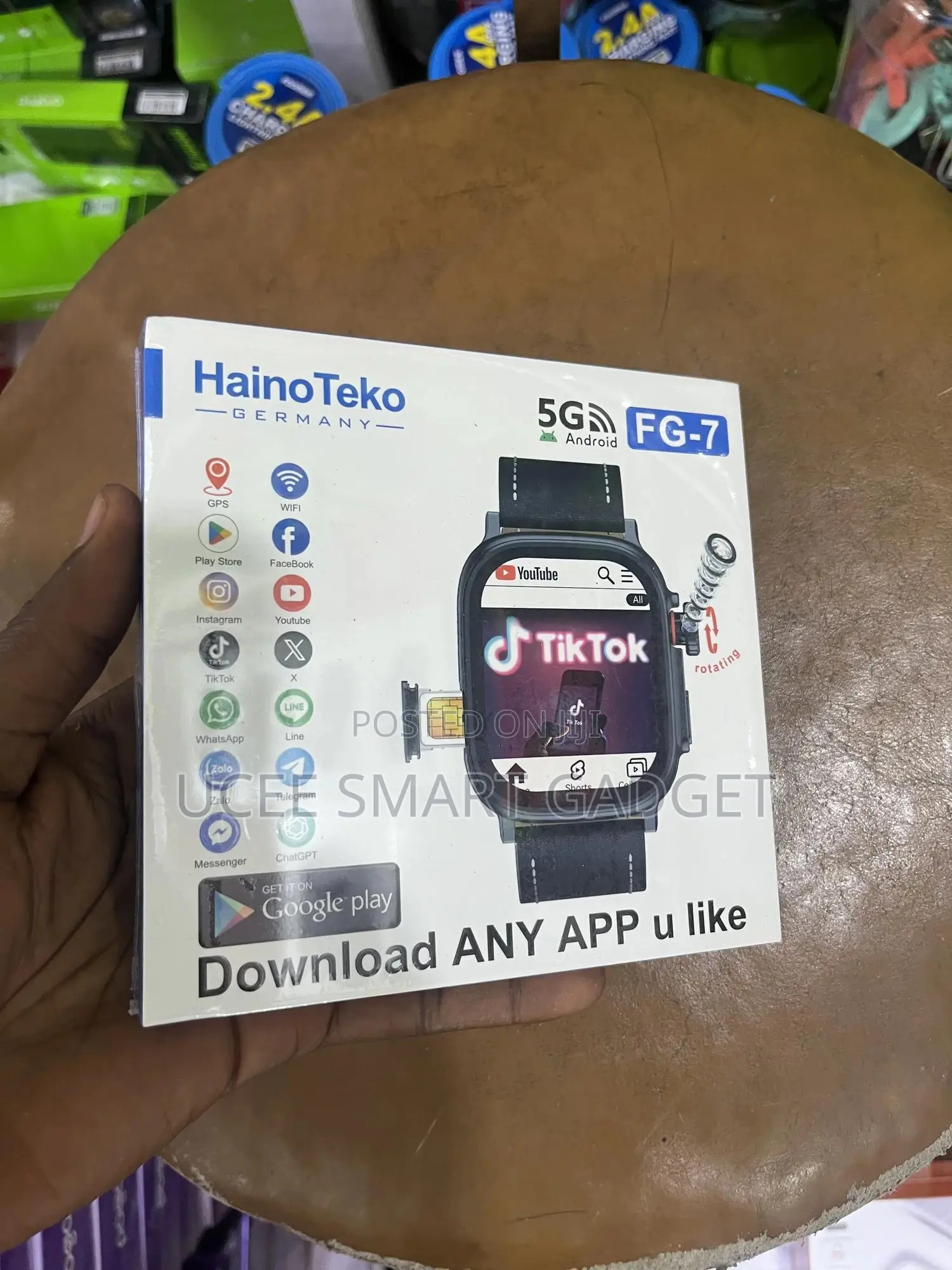 Teko Smart Watch With Sim Card 5g