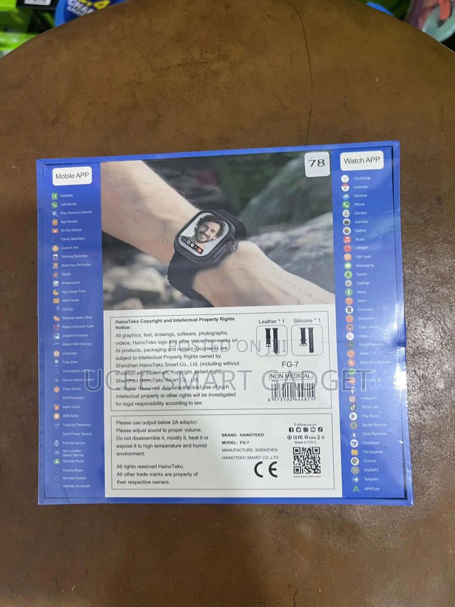 Teko Smart Watch With Sim Card 5g