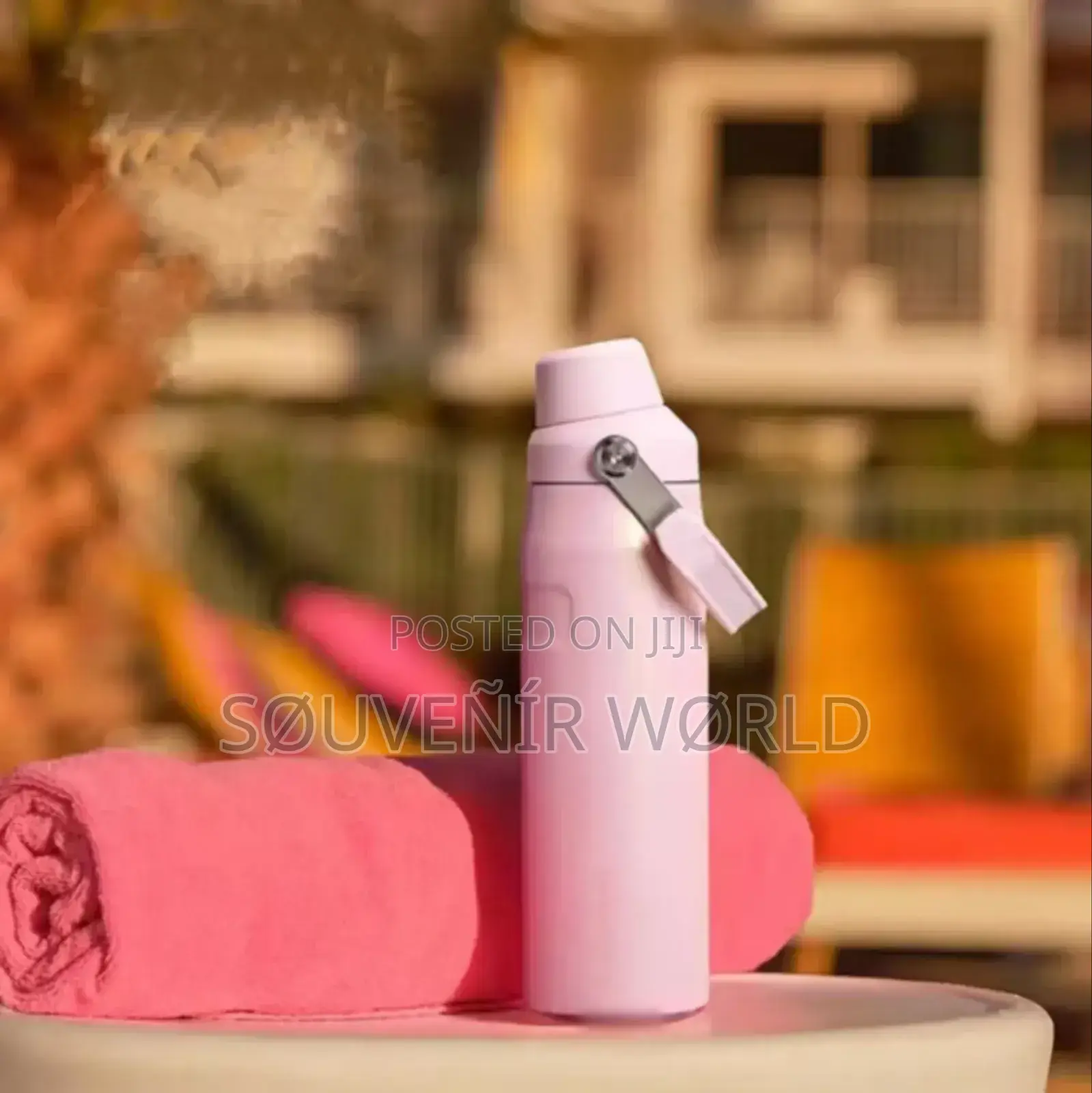 480ml Bucket Handle Water Bottle – Portable Durable