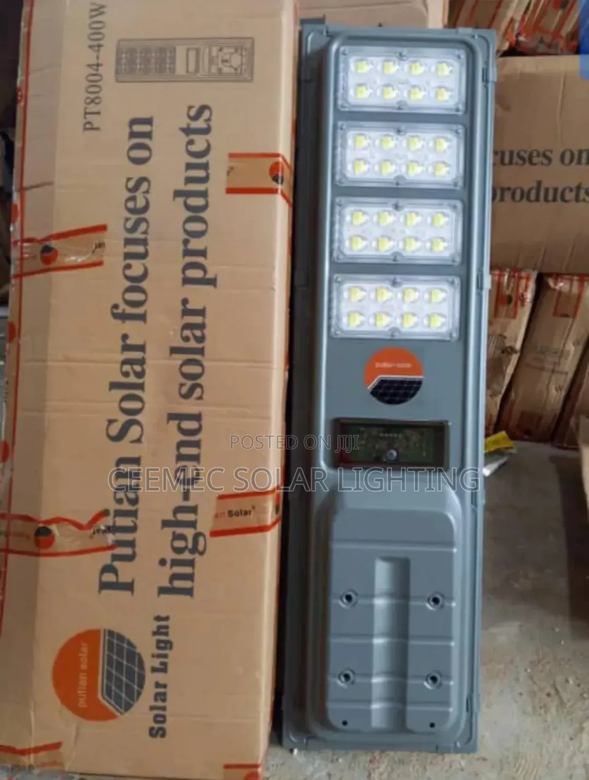 400w Industrial Solar Street-light