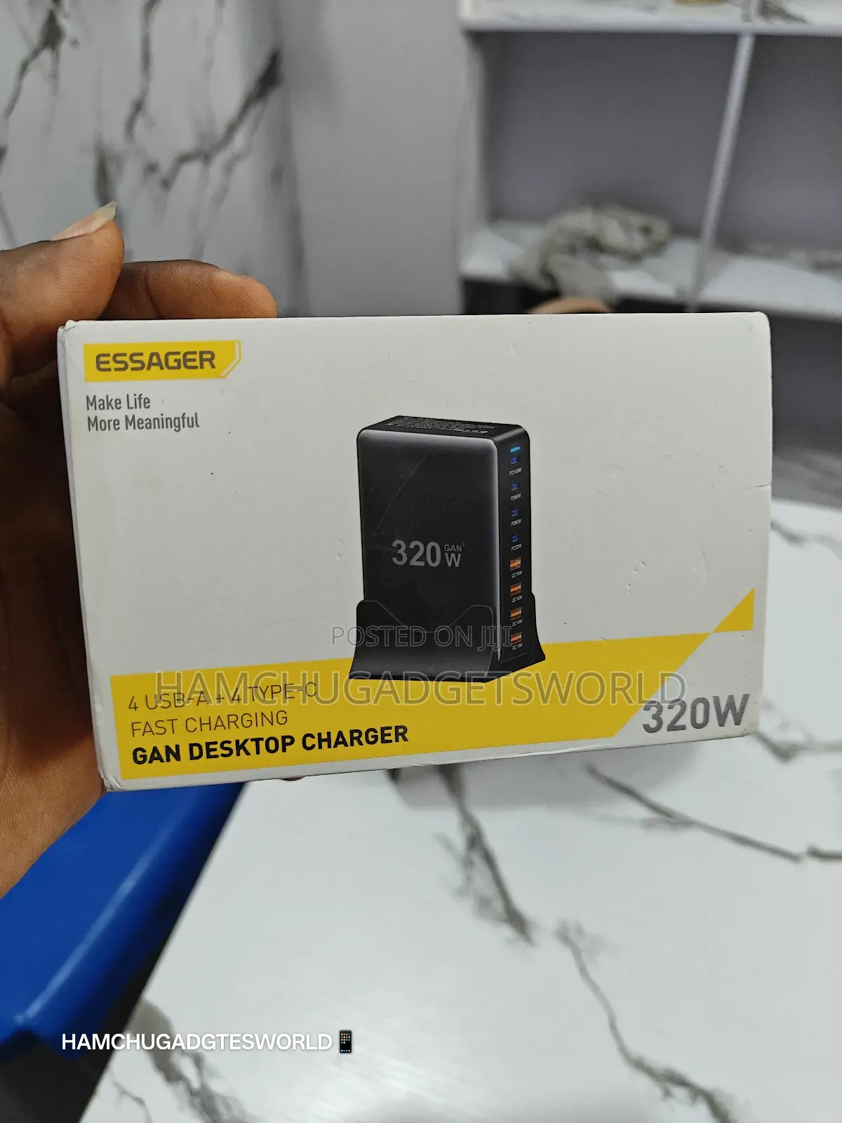 Essager 320w Gan Desktop Charger