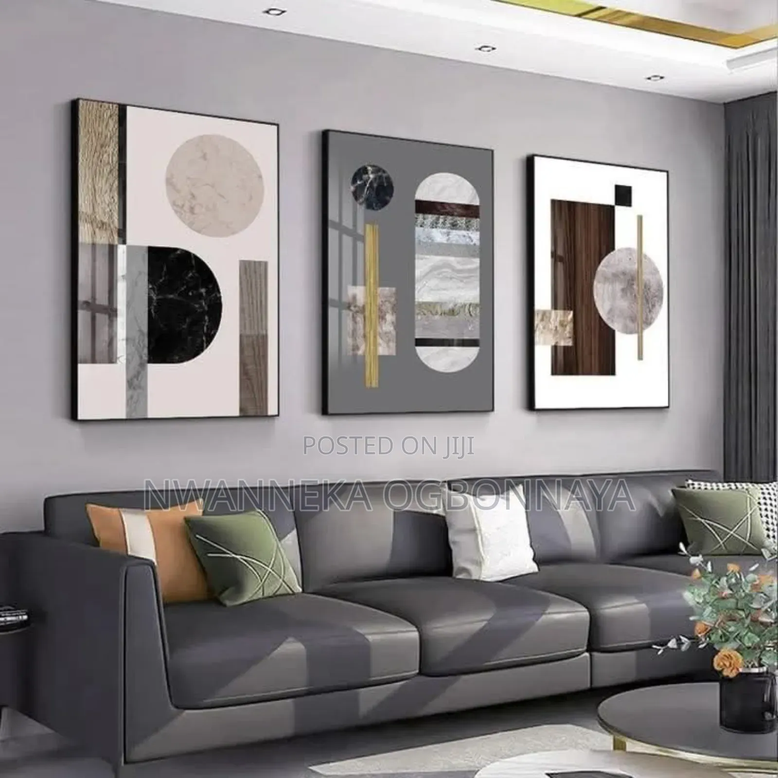 3in1 Canvas Colorful Wall Art Printings