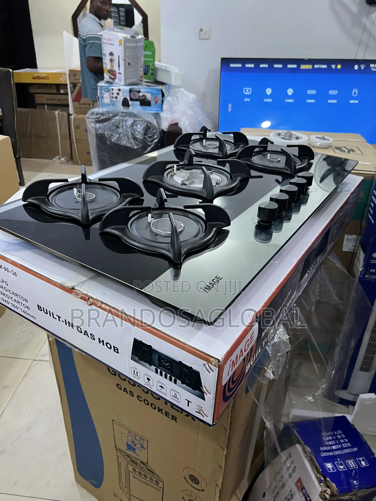 Image Built In Gas Cooker 90g6 For Daily Meal Preparation