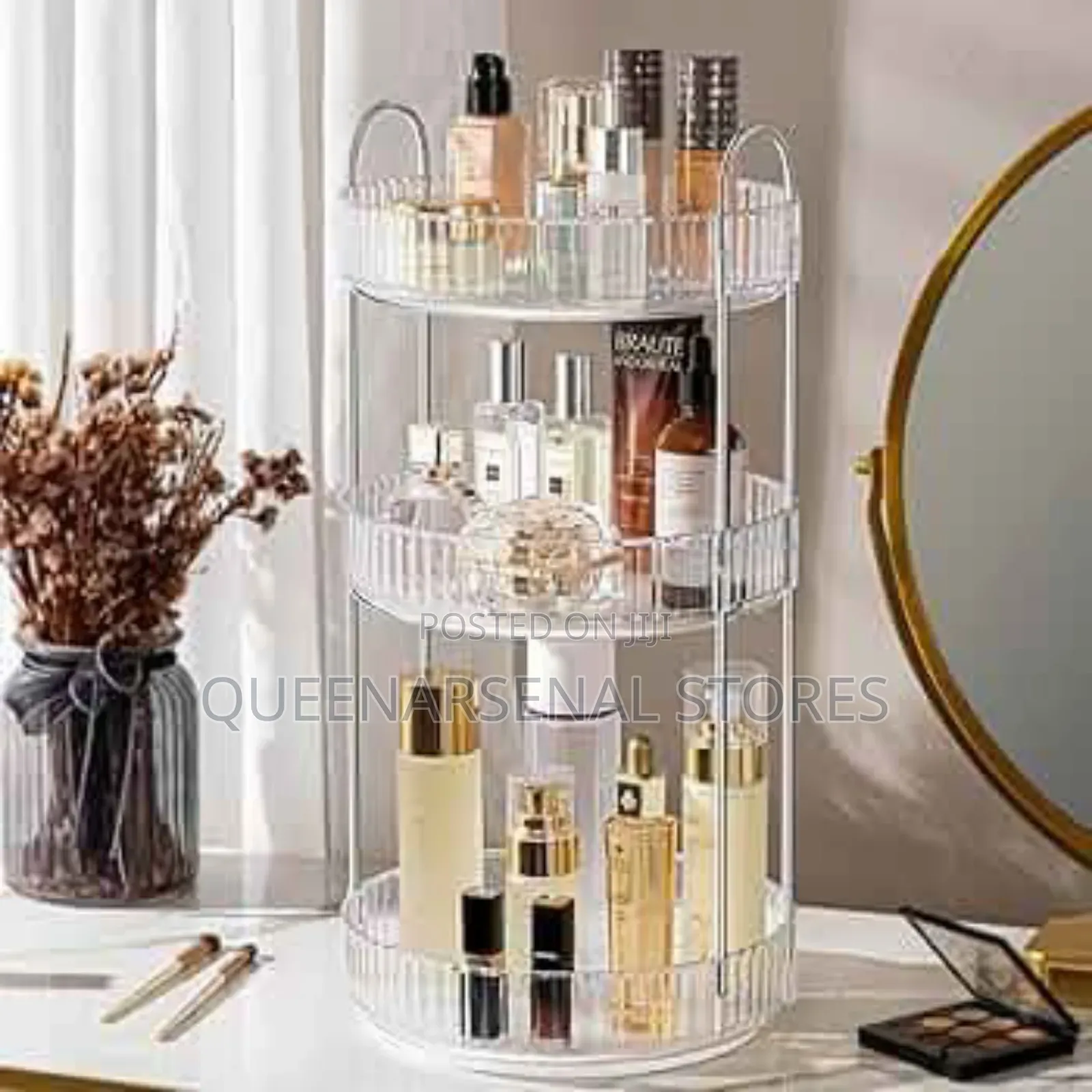 Rotating Makeup Organizer