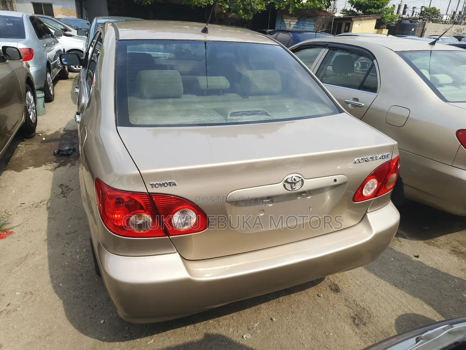 Toyota Corolla LE 2007 Gold