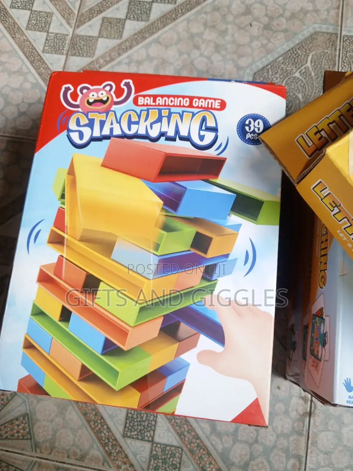 Letter Matching And Stacking Game