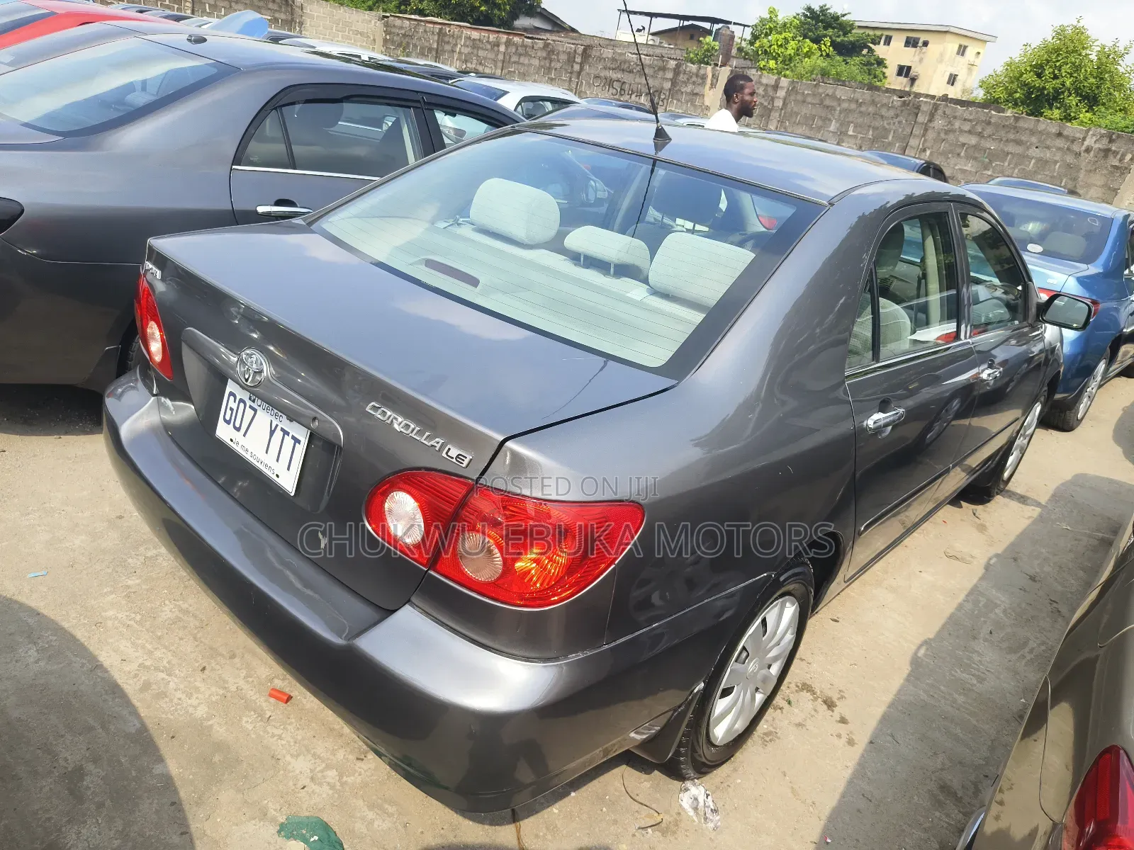 Toyota Corolla LE 2007 Gray