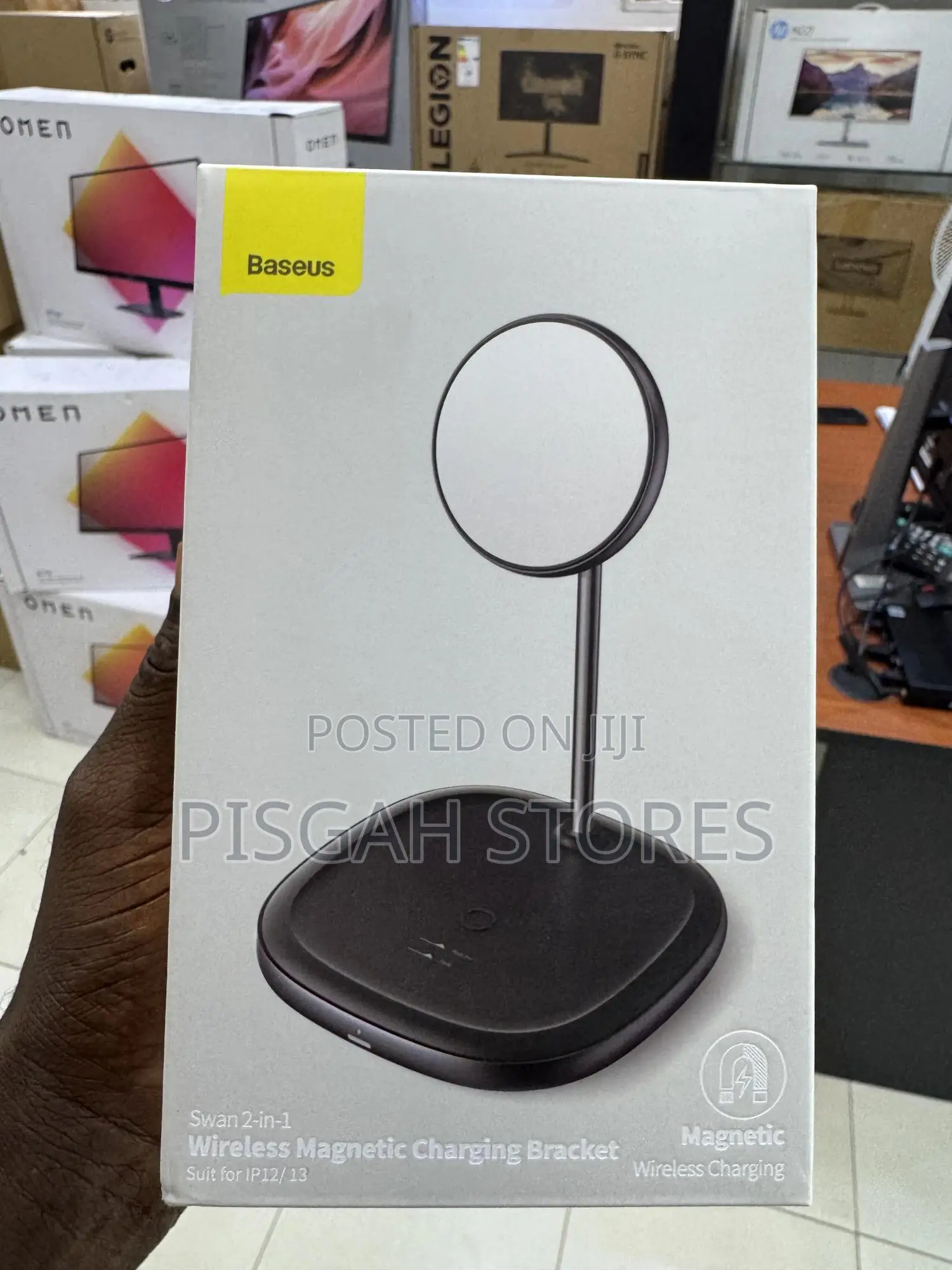 Baseus 2in1 Wireless Magnetic Charging Bracket