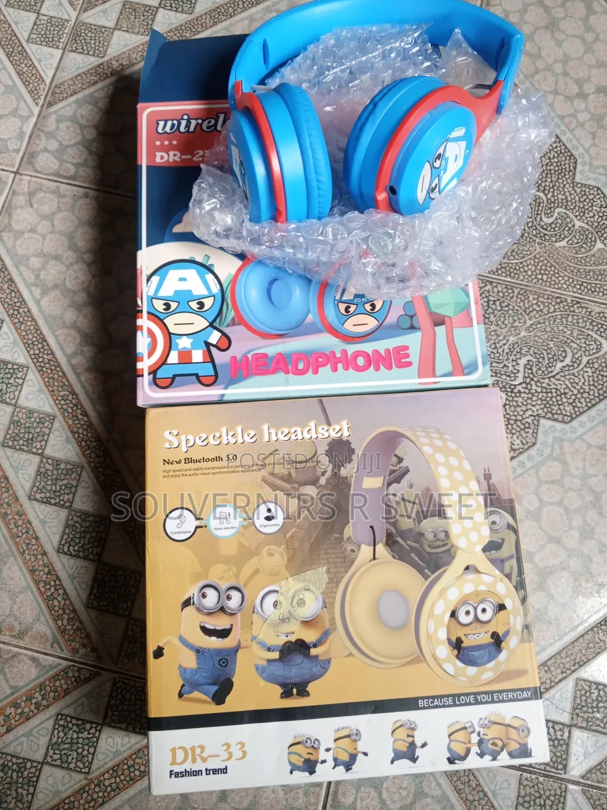 Speckle Character Headsets For Kids