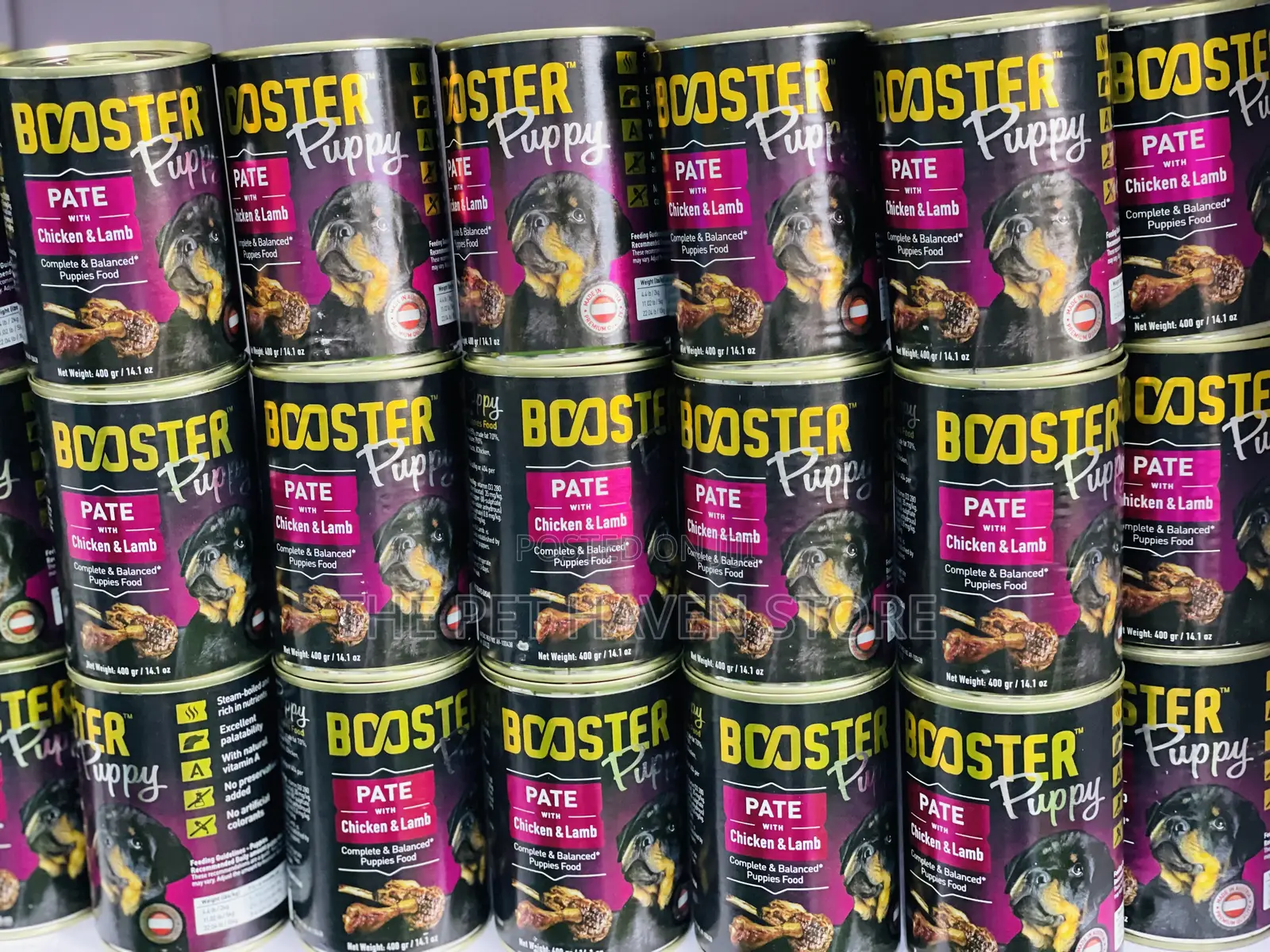 Booster Puppy Can Food