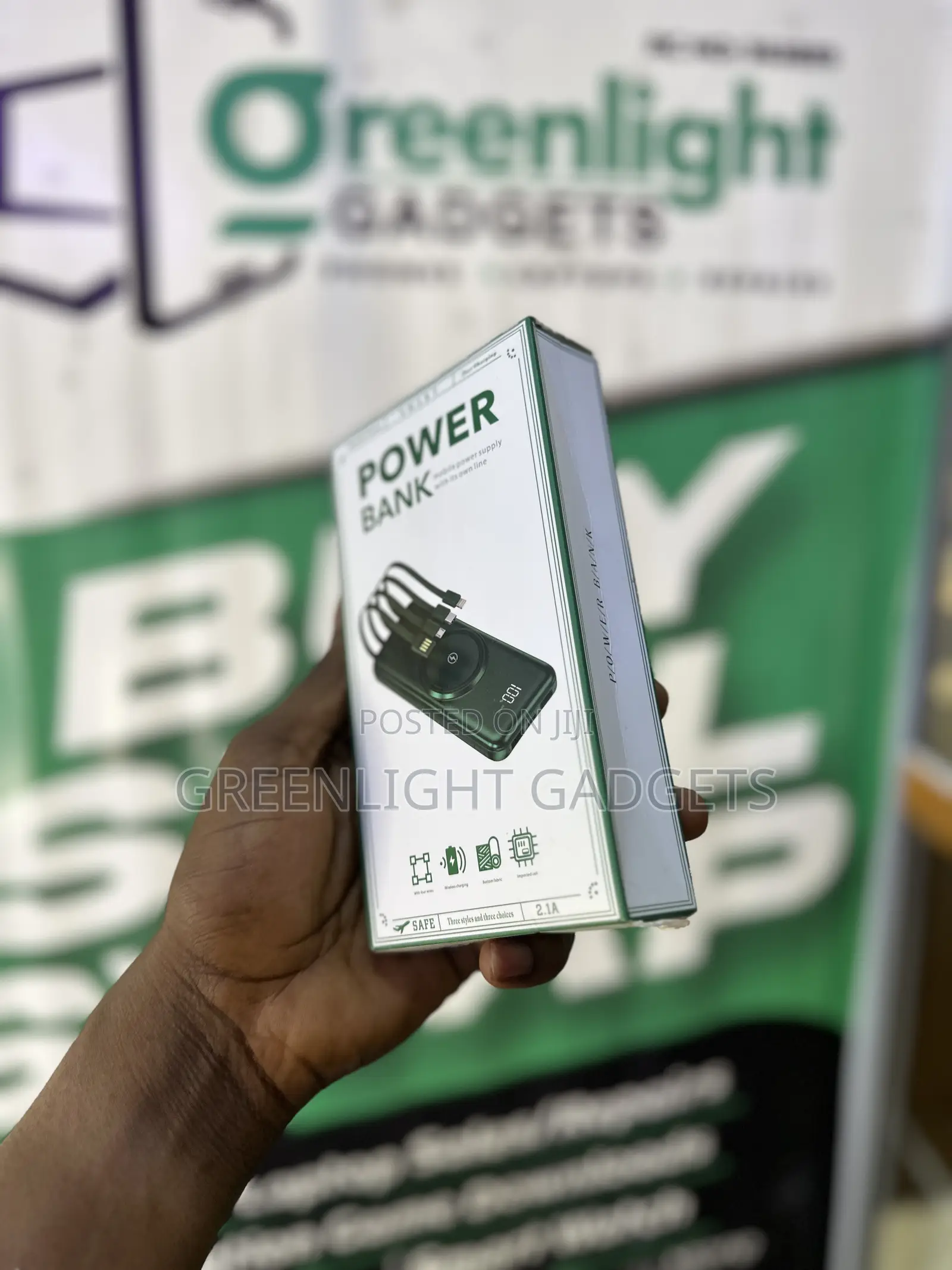Multi-Cable Power Bank