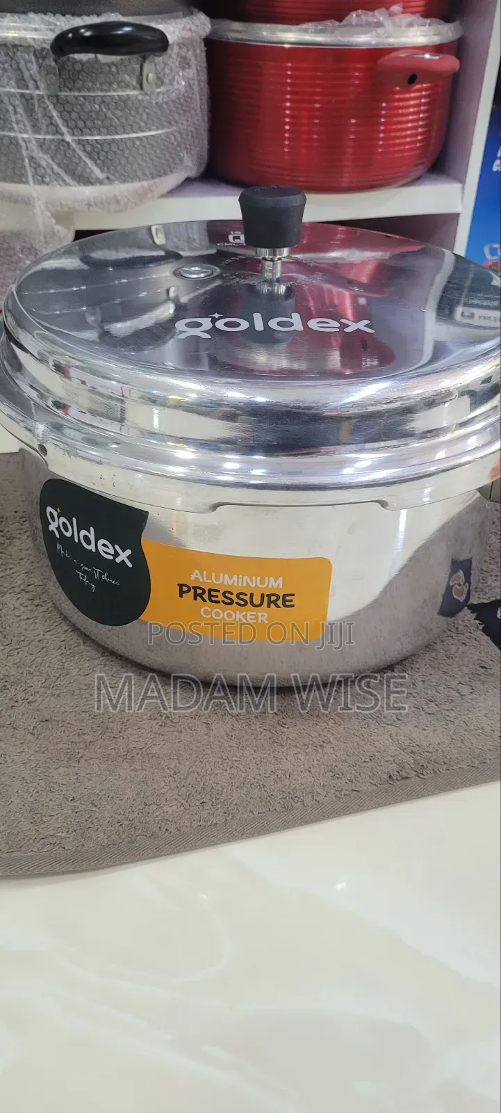 Goldex Classic Aluminium Pressure Cooker