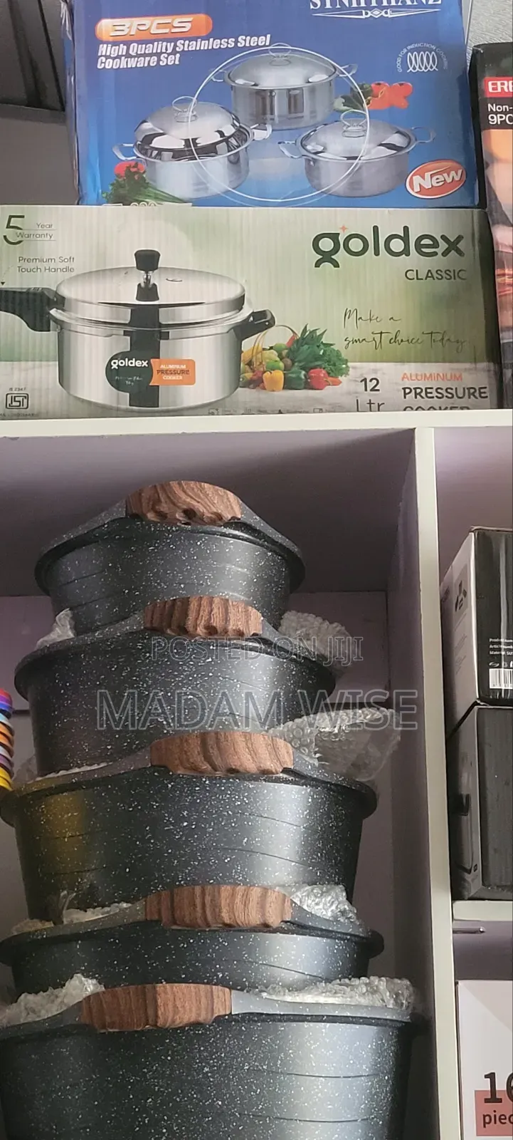 Goldex Classic Aluminium Pressure Cooker