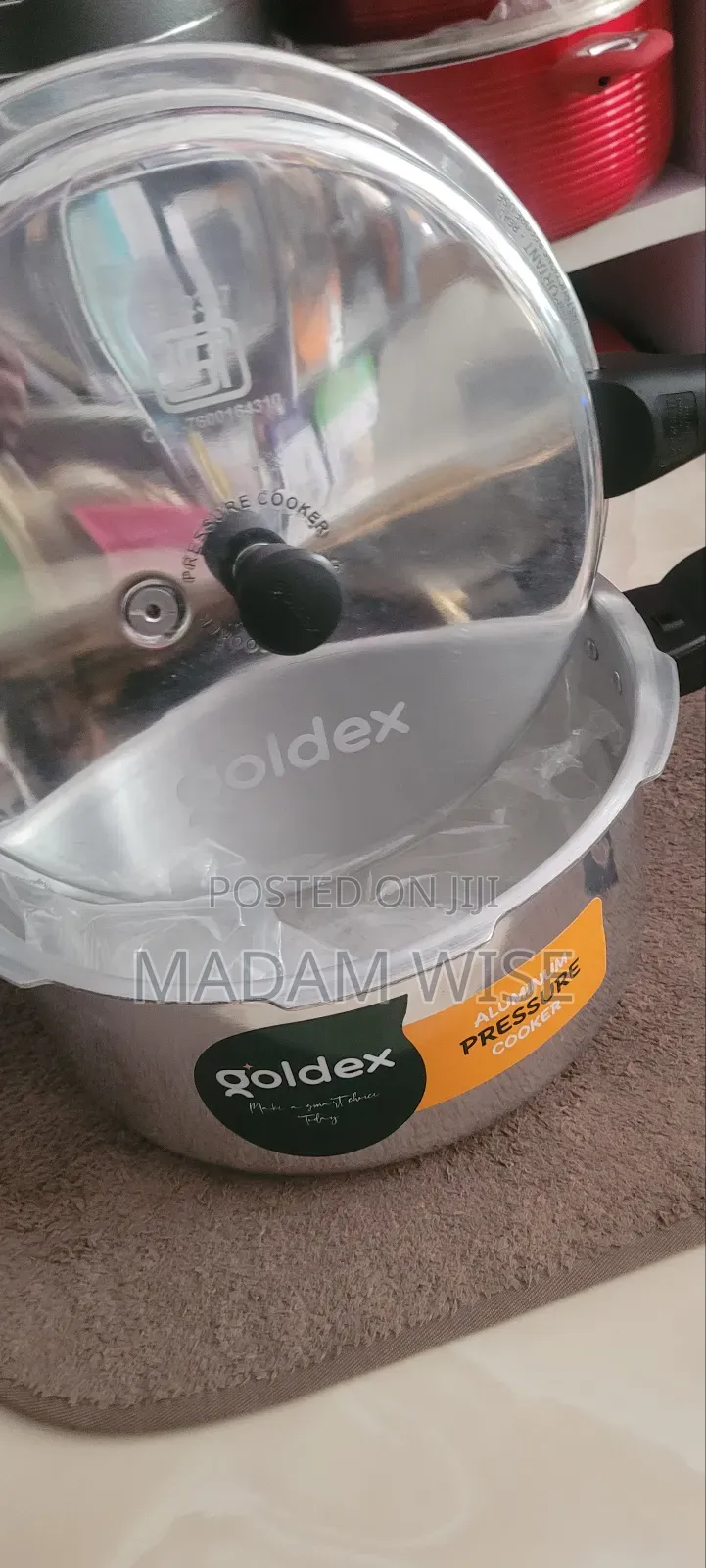 Goldex Classic Aluminium Pressure Cooker
