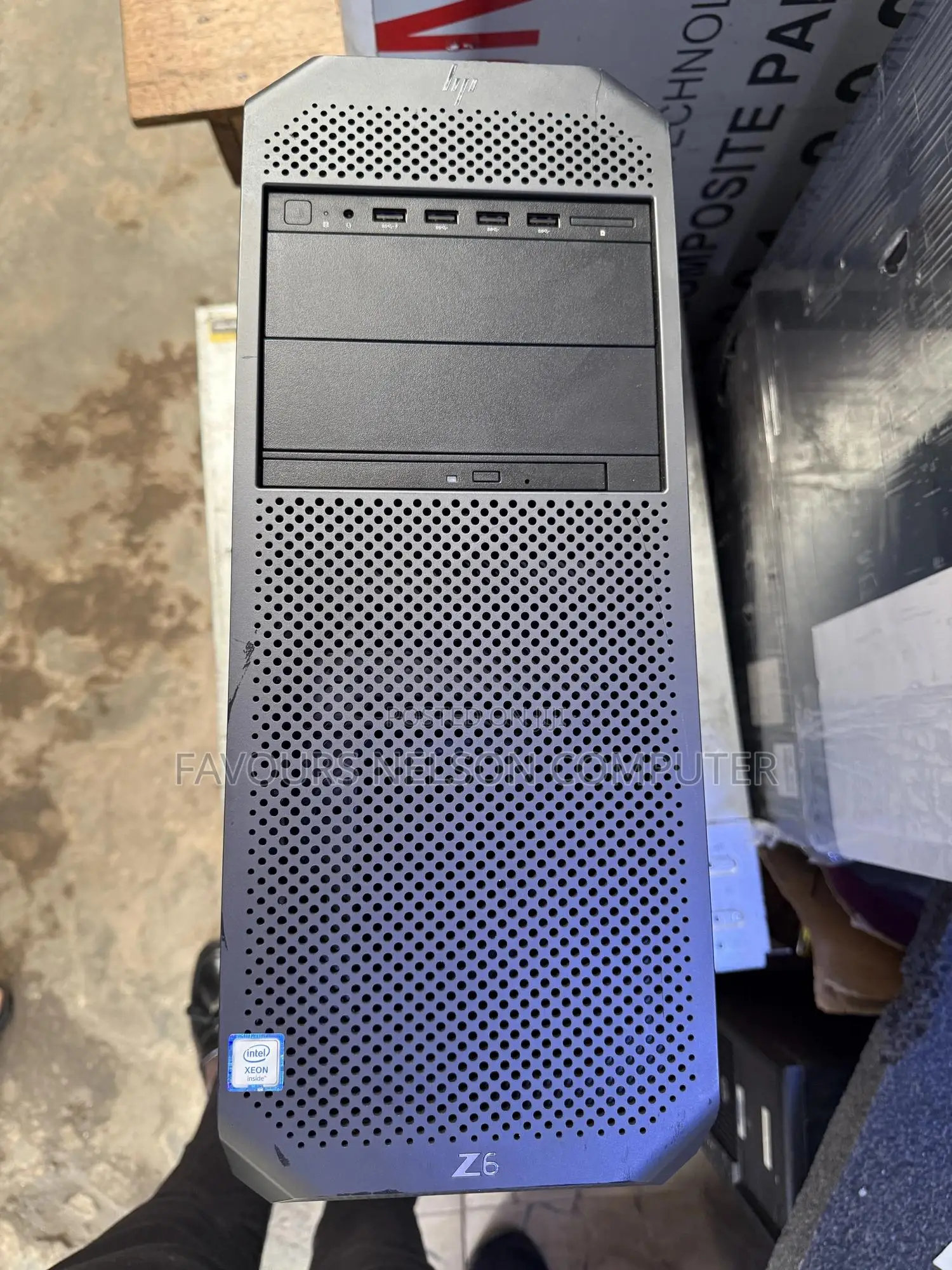 Desktop Computer HP Z6 G4 128GB Intel Xeon SSD 1T