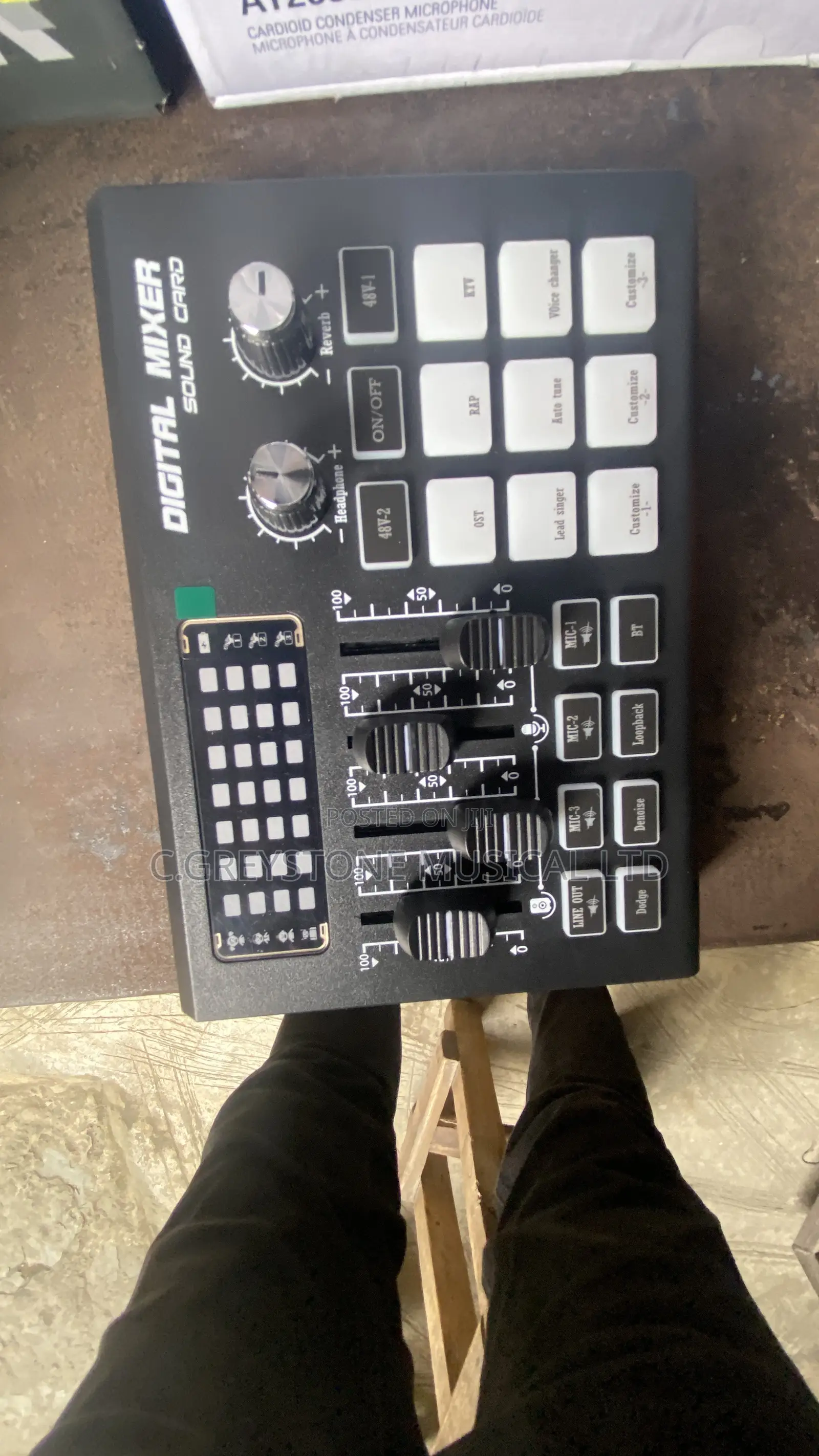 Digital Mixer Live Sound Card X10 Model