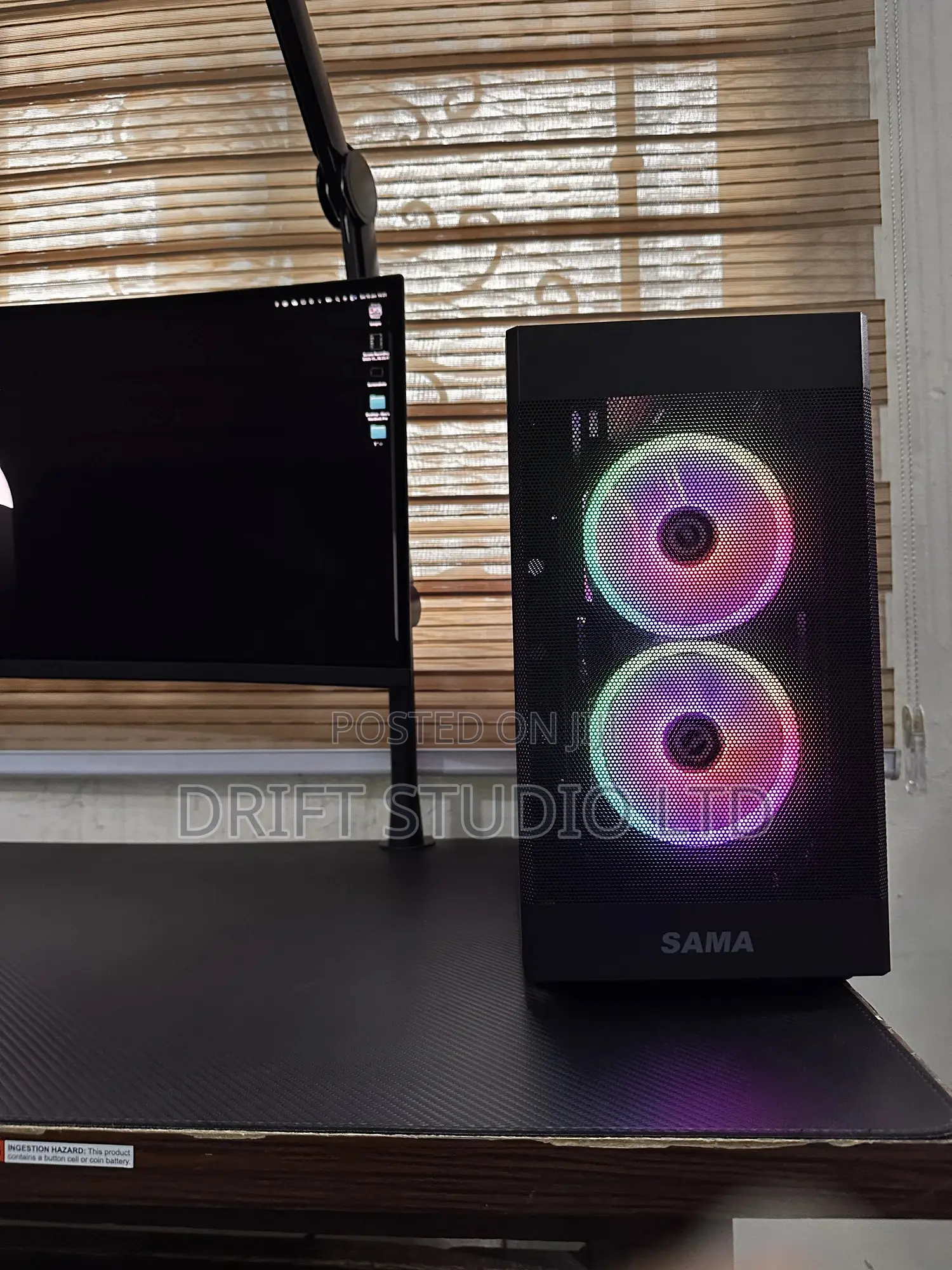 New Desktop Computer Asus 16GB AMD Ryzen 7 SSD 1T