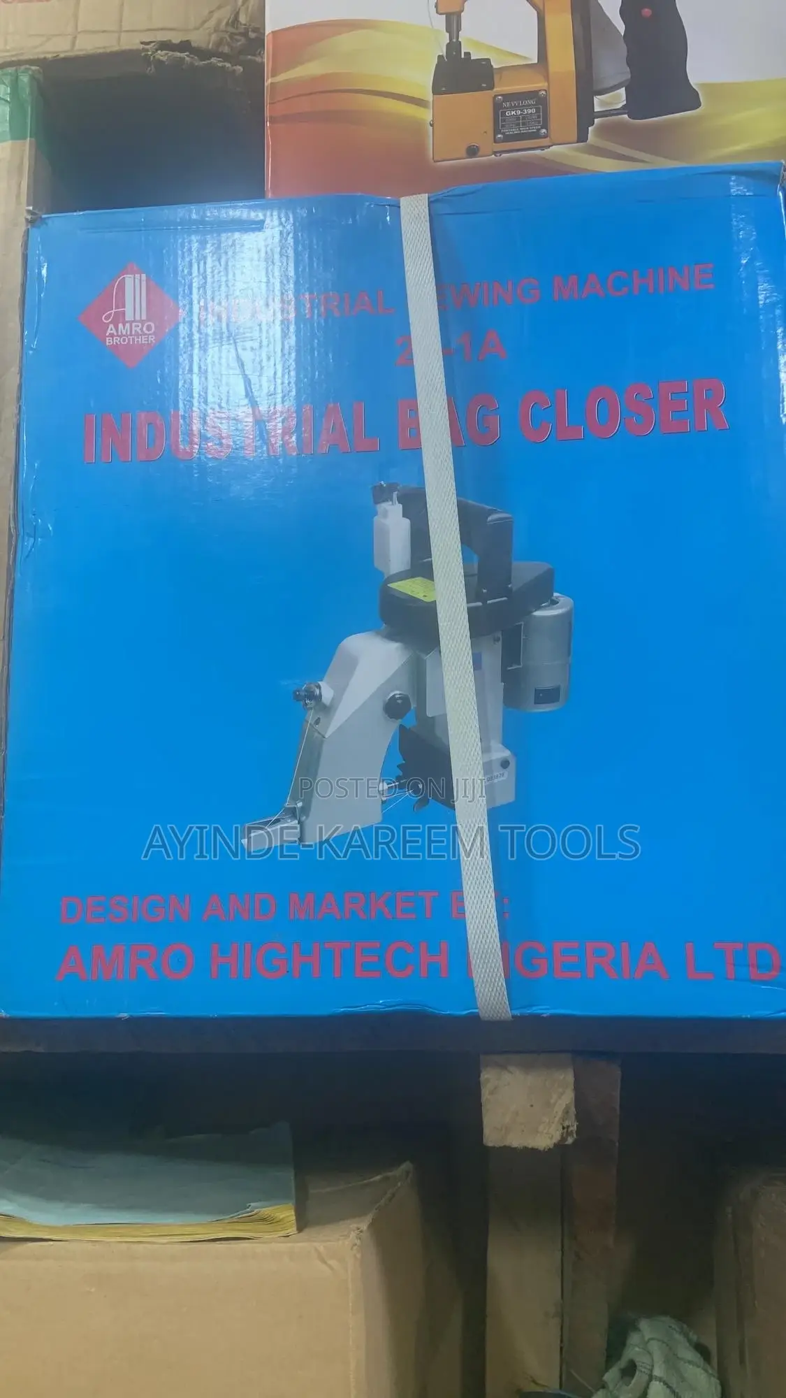Electric Portable Bag Closer Machine