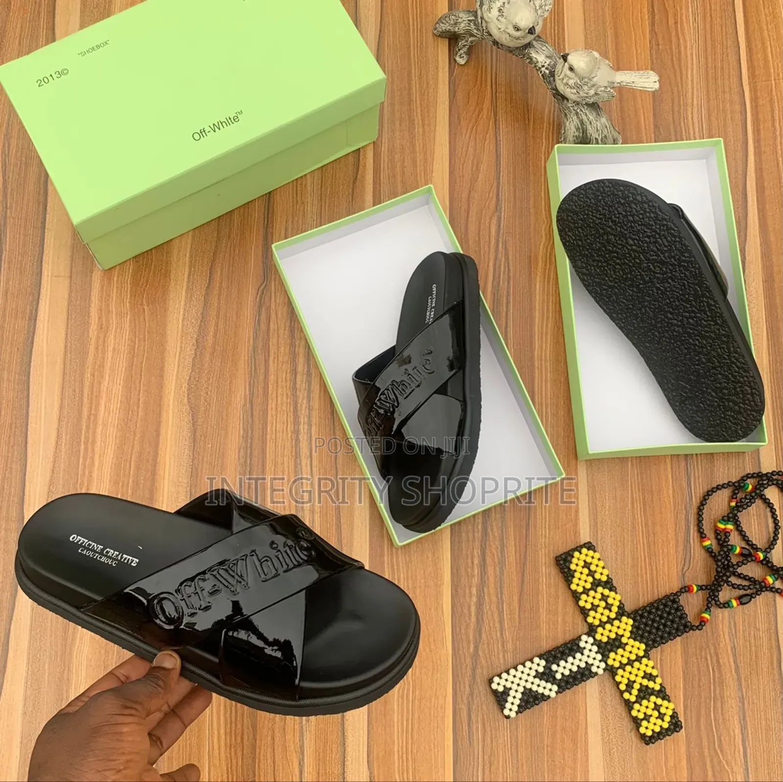 Off White Slippers
