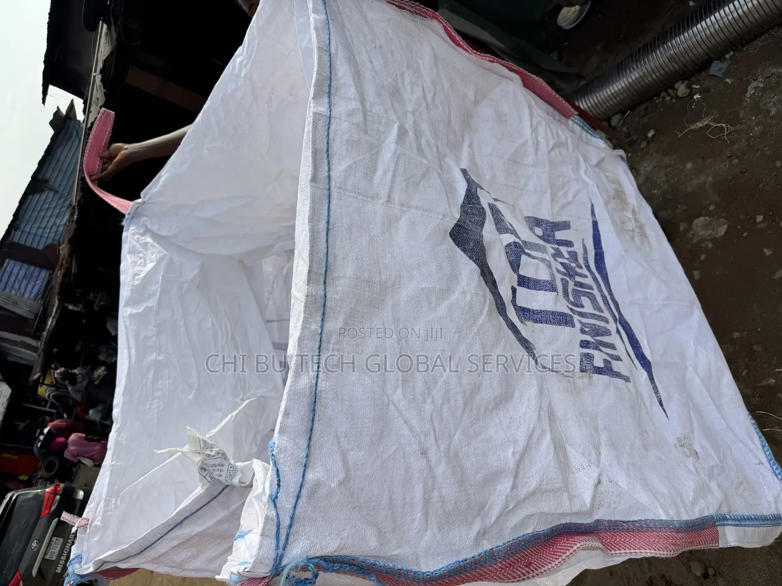 New White Plan Fabric Jumbo Bag 1.5kg