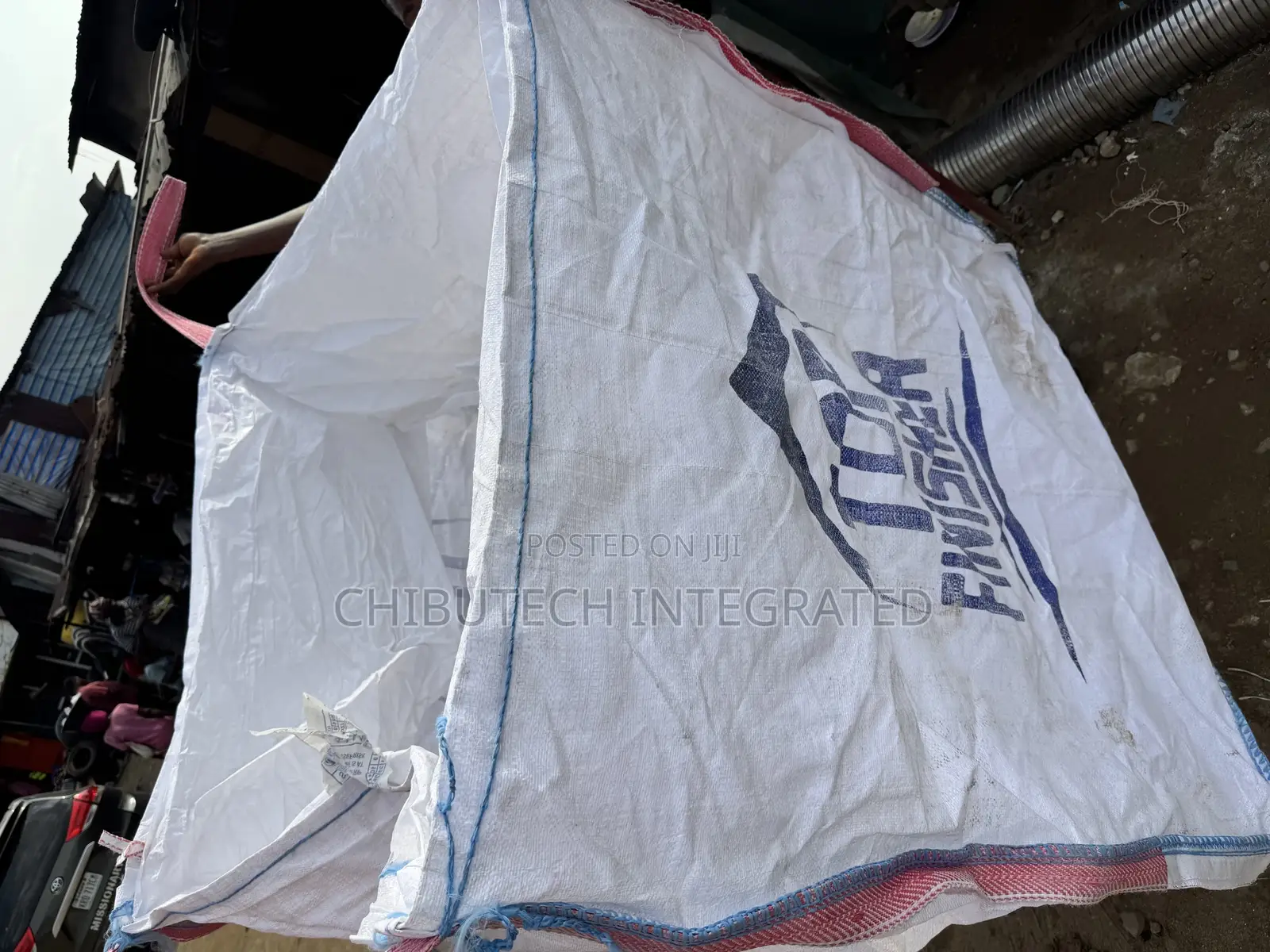 New White Plan Fabric Jumbo Bag 1.5kg