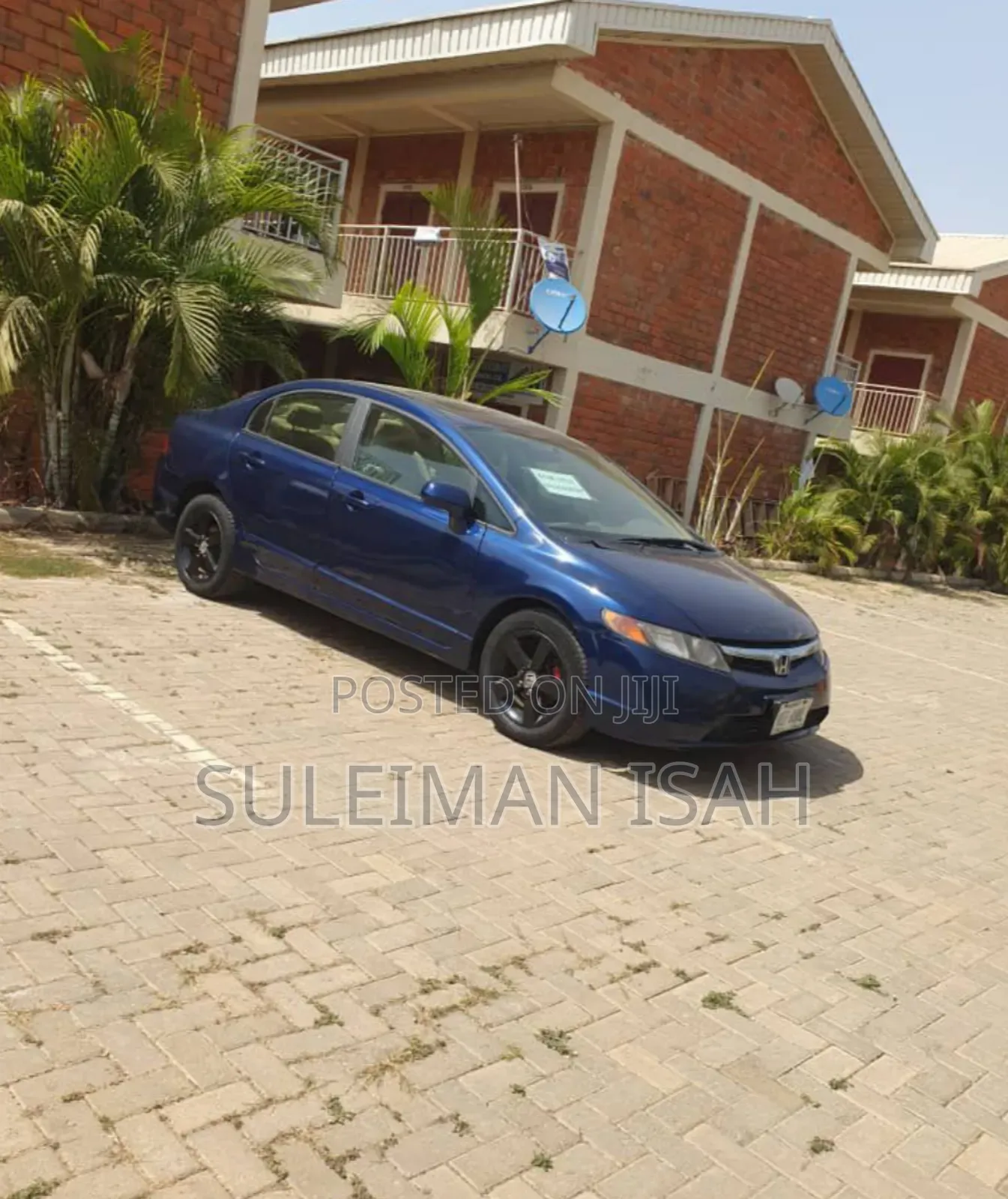 Honda Civic 1.8 Sedan DX 2007 Blue