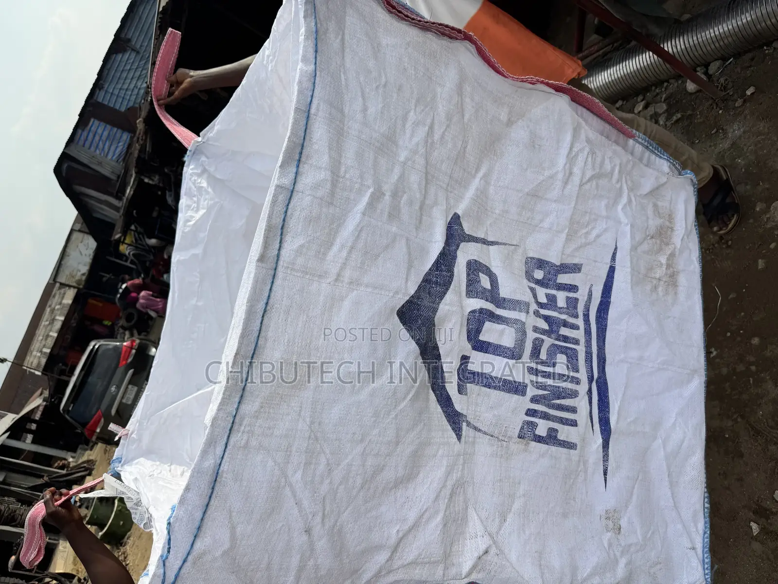New White Plan Fabric Jumbo Bag 1.5kg