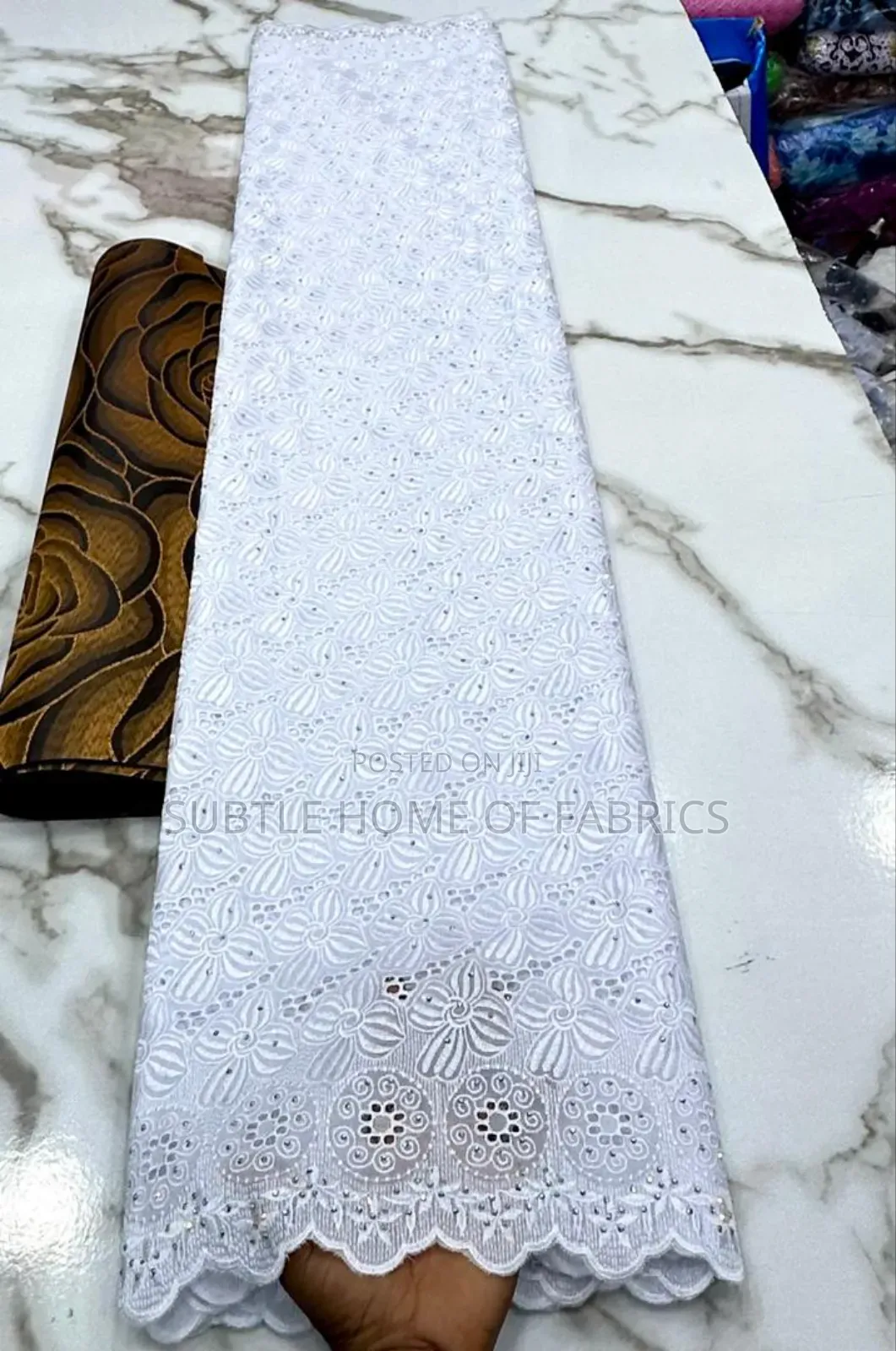 Luxury Swiss Lace With Stones – Elegant Ramadan Eid Choice