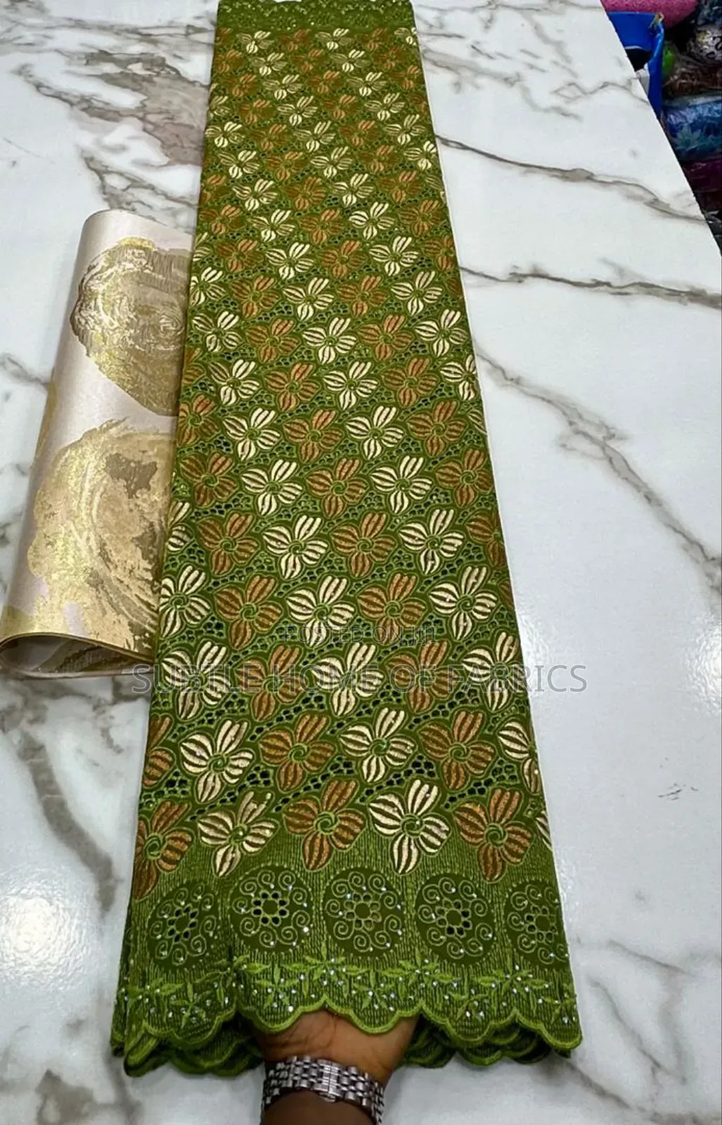 Luxury Swiss Lace With Stones – Elegant Ramadan Eid Choice