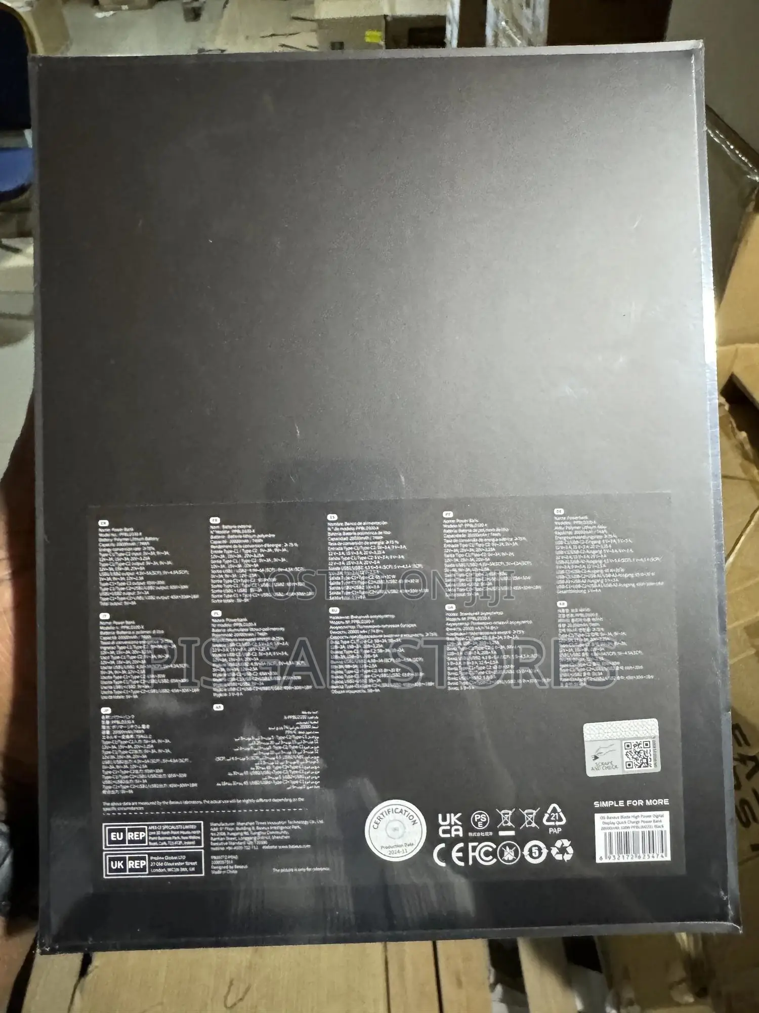 Baseus Blade 2000mah 100w Power Bank for Laptops