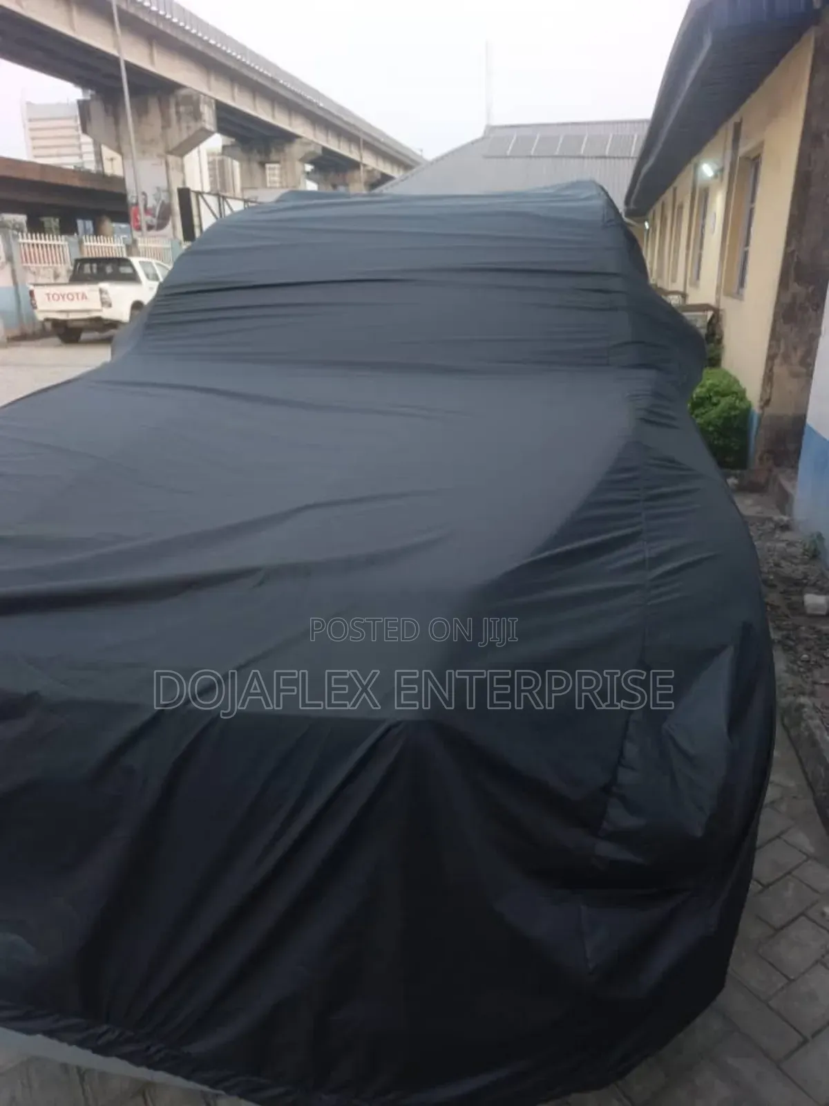 Original Car Cover and Jeep