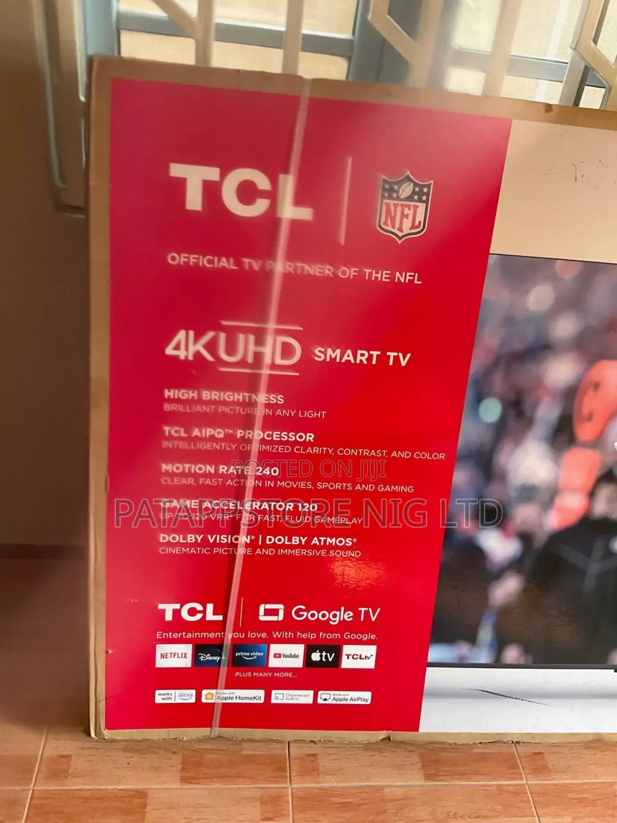 Brand New Sealed Tcl 4k Uhf Smart Tv