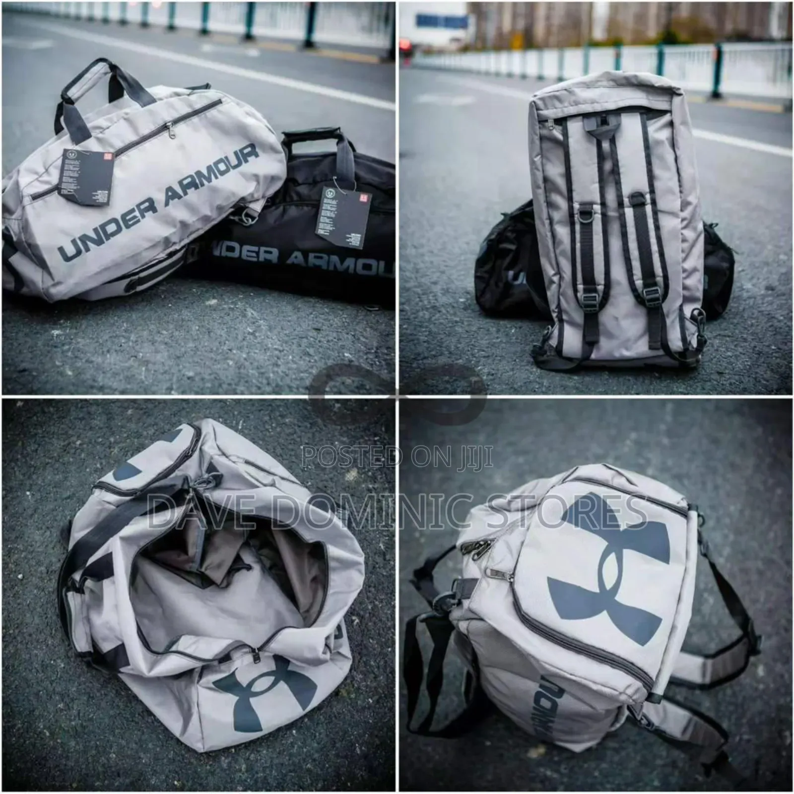 Multifunctional Under-Armour Duffle Bags