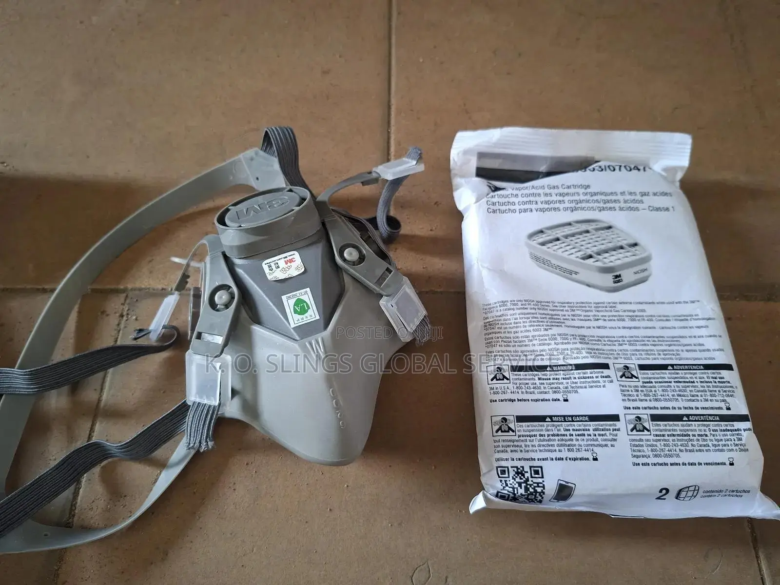 3m Half Facepiece Respirator With Cartilage