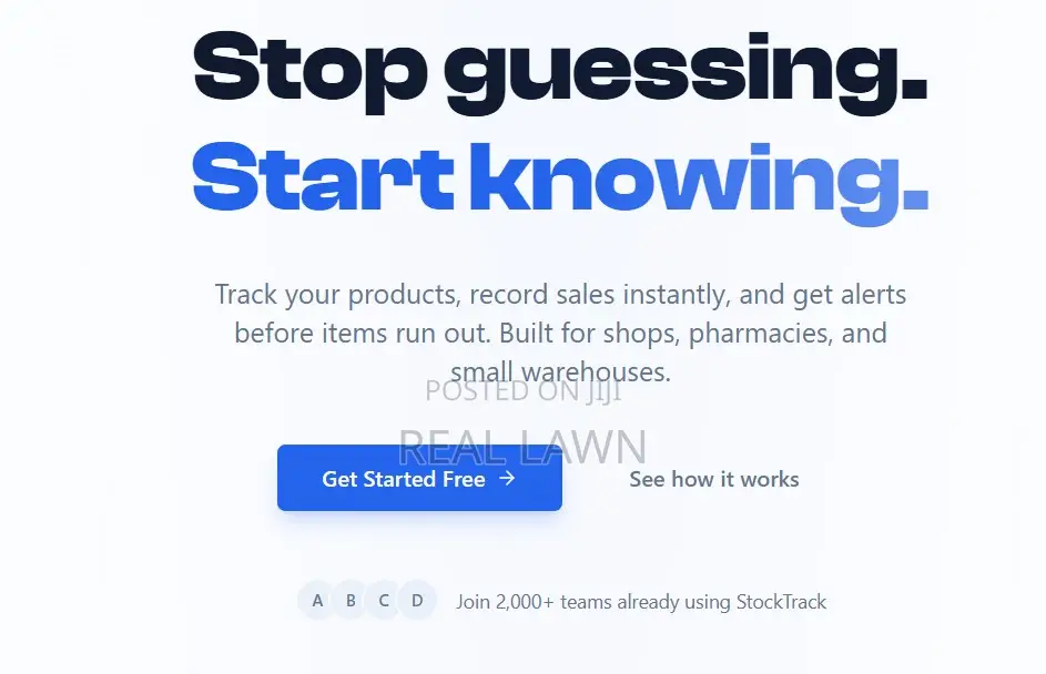 Stock Inventory Management System (Website – See Demo First)