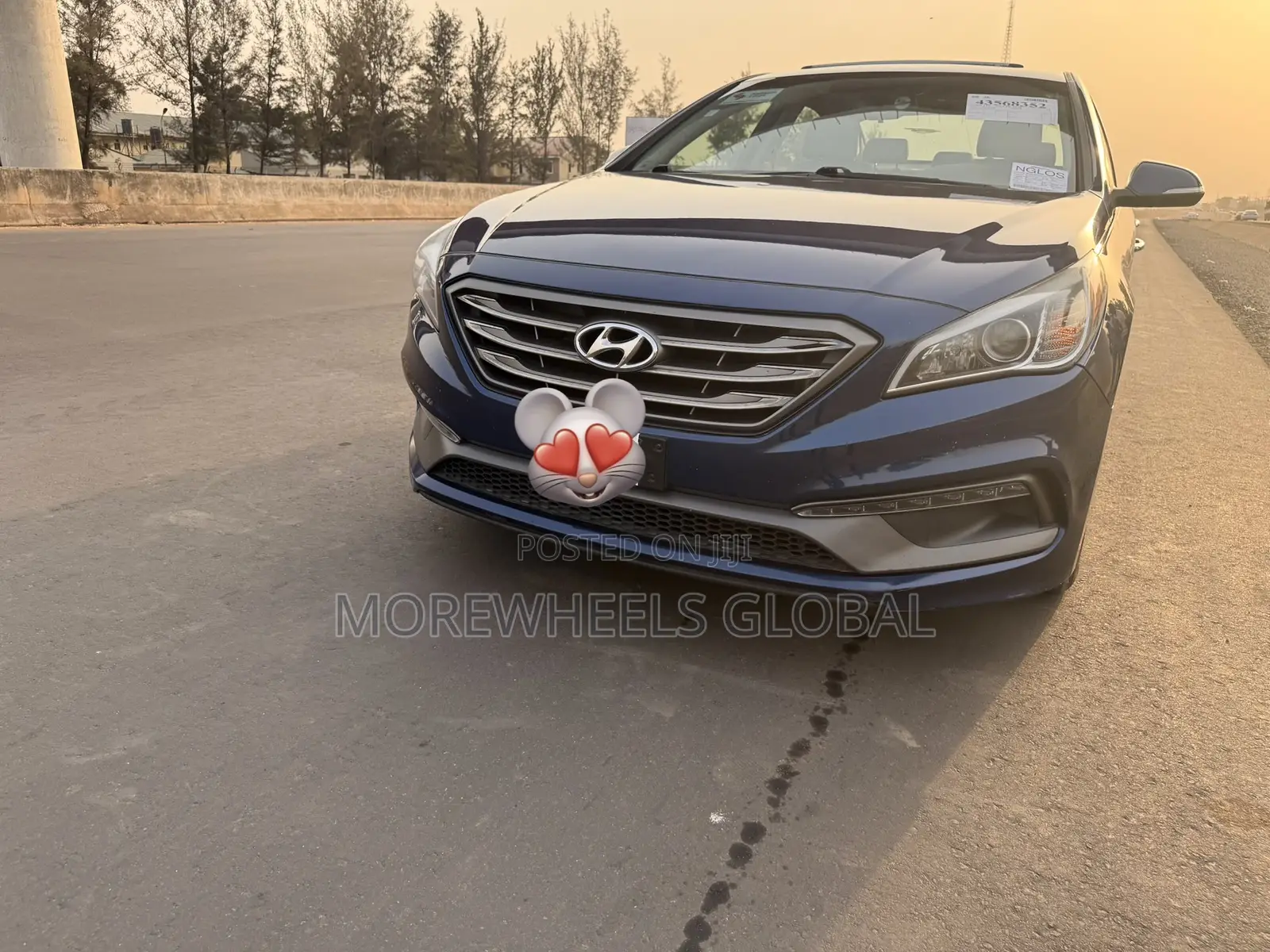 Hyundai Sonata Sport 2.0T Sedan FWD (2.0L 4cyl 6A) 2016 Blue