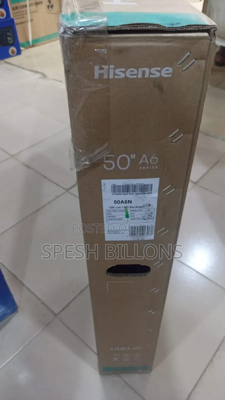 Hisense 50inches A6n – Uhd Smart Tv | Dolby Vision, Streaming