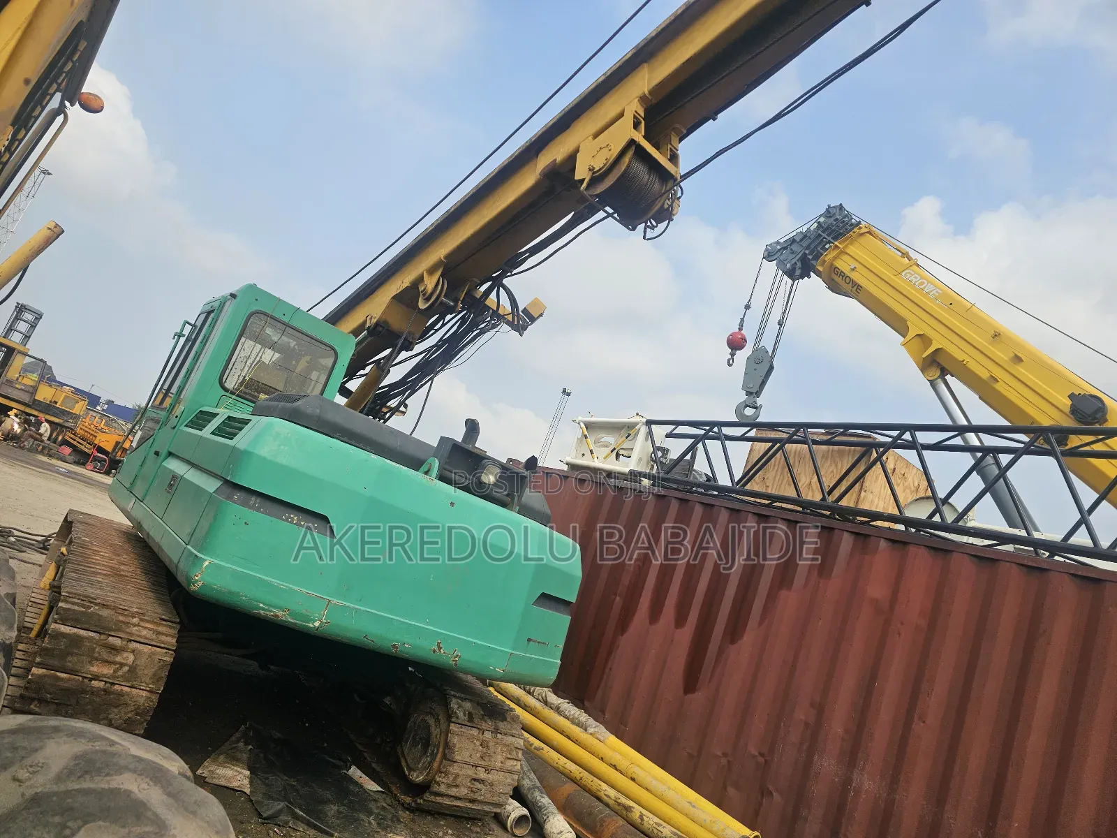 Piling Machine Nigeria Uesd