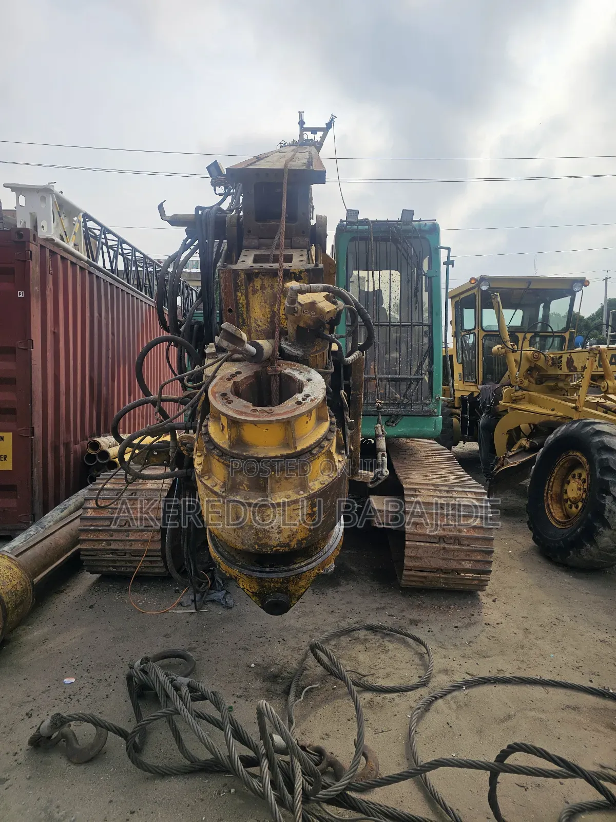 Piling Machine Nigeria Uesd