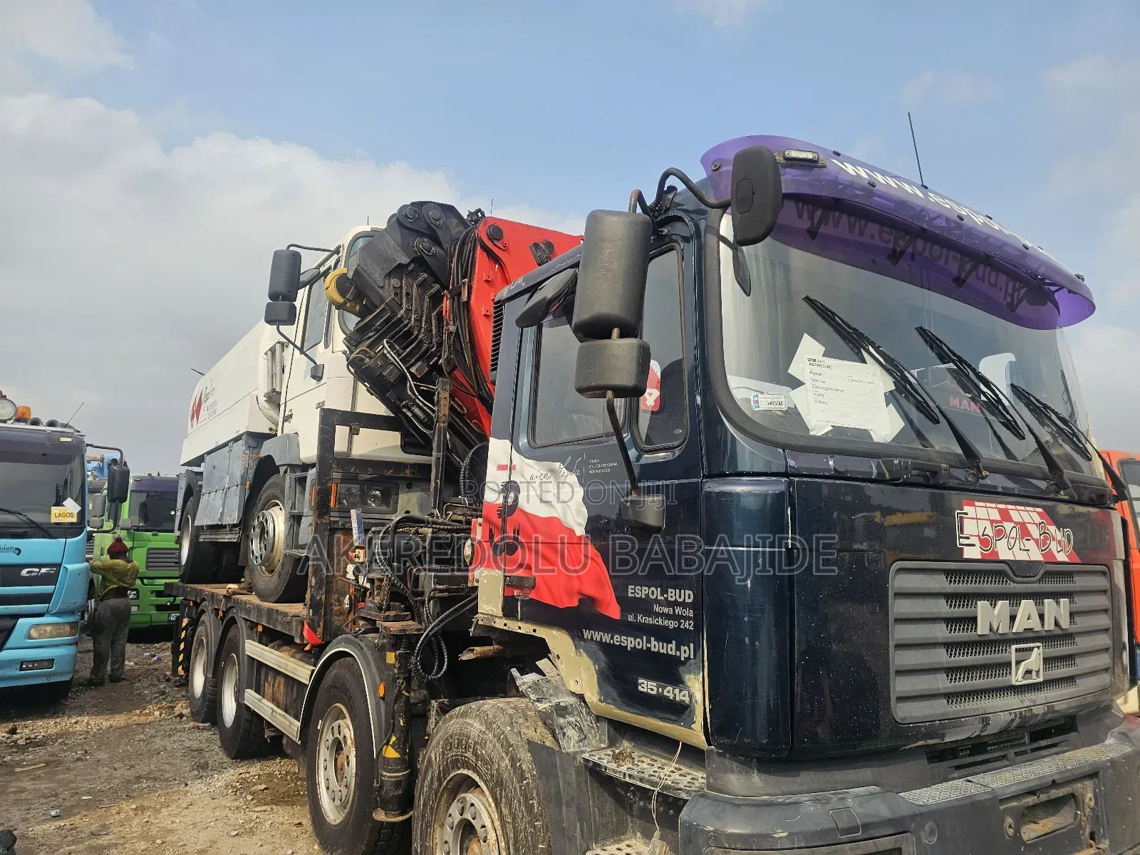 Man Truck Tokunbo 2006 Black