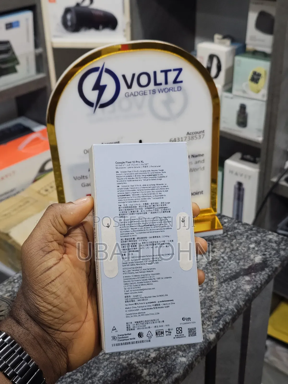 New Google Pixel 10 Pro XL 256 GB Blue